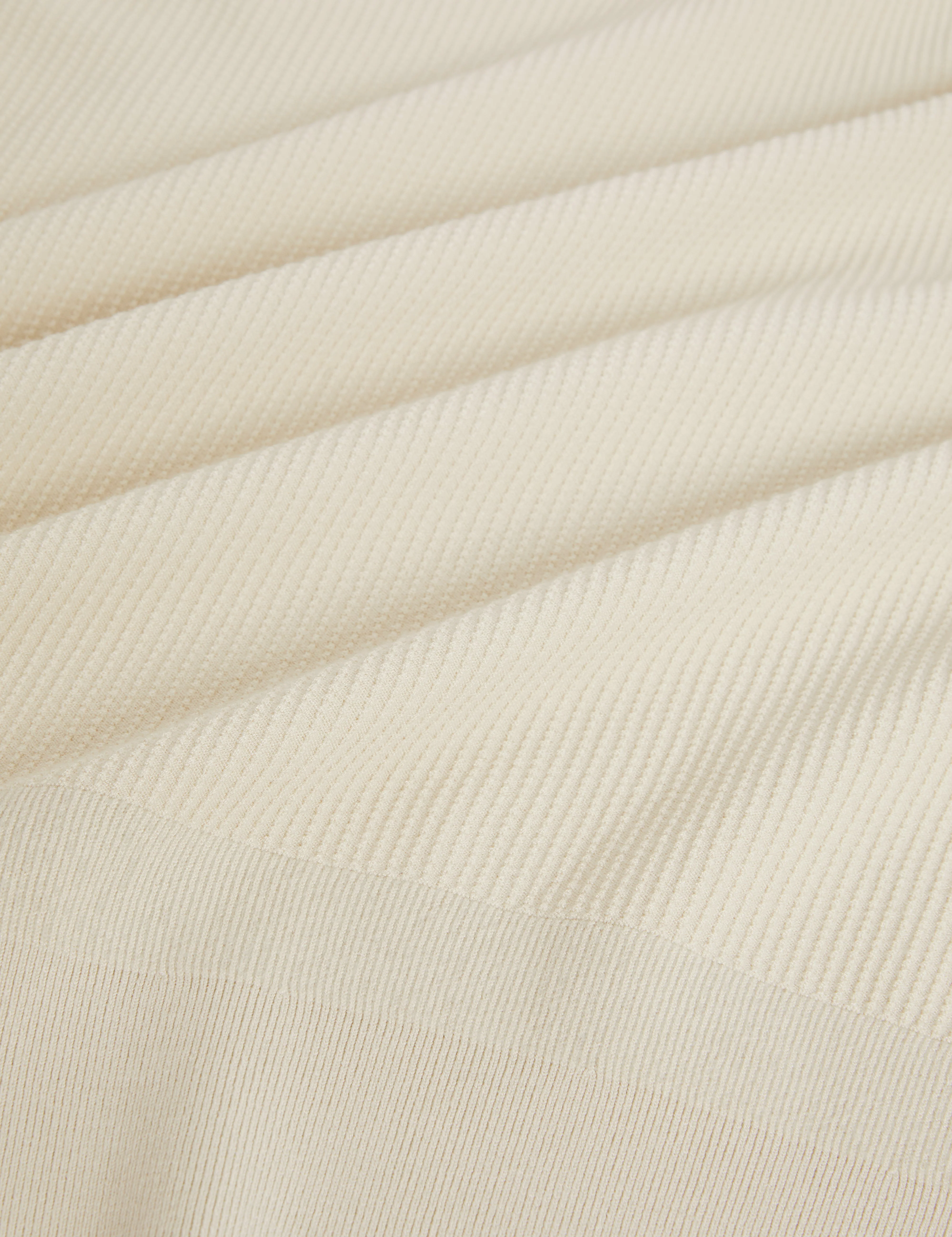 Aindrea Ss Stitch Detail Open Neck Polo Pl-Green - Image 3