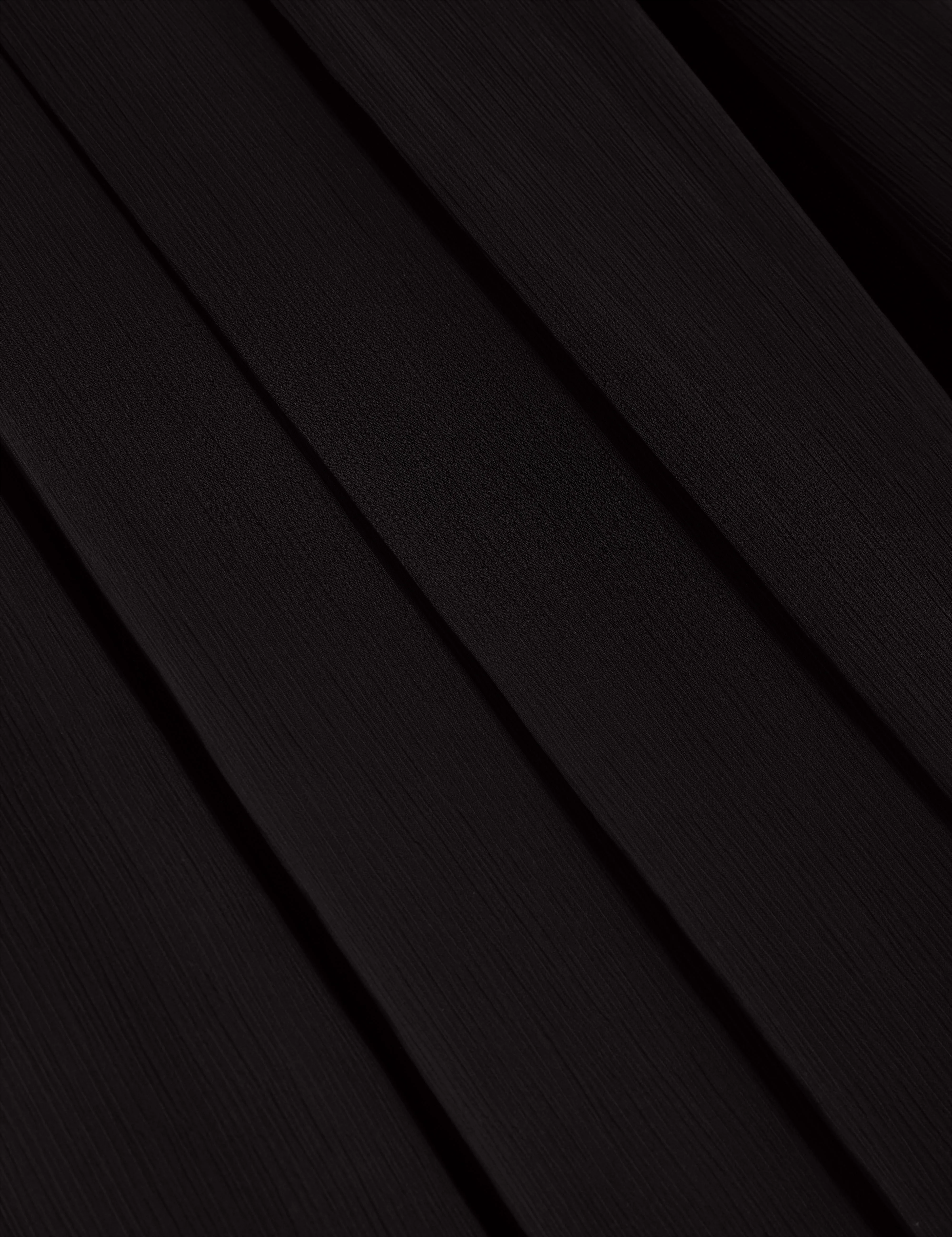 Antera Pleated Wide Leg Trouser Black - Image 3