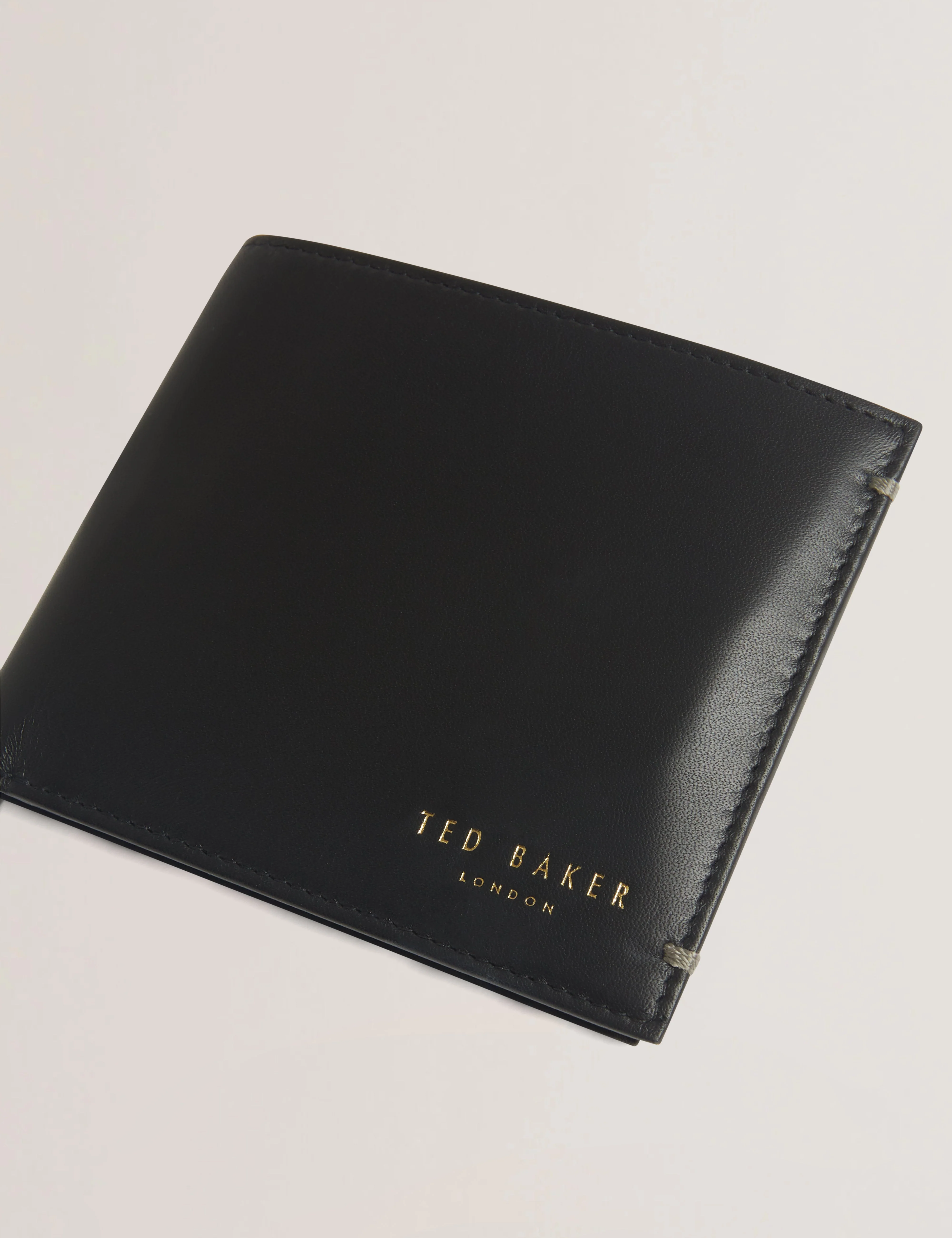 Antoony Bifold Leather Wallet Black - Image 2