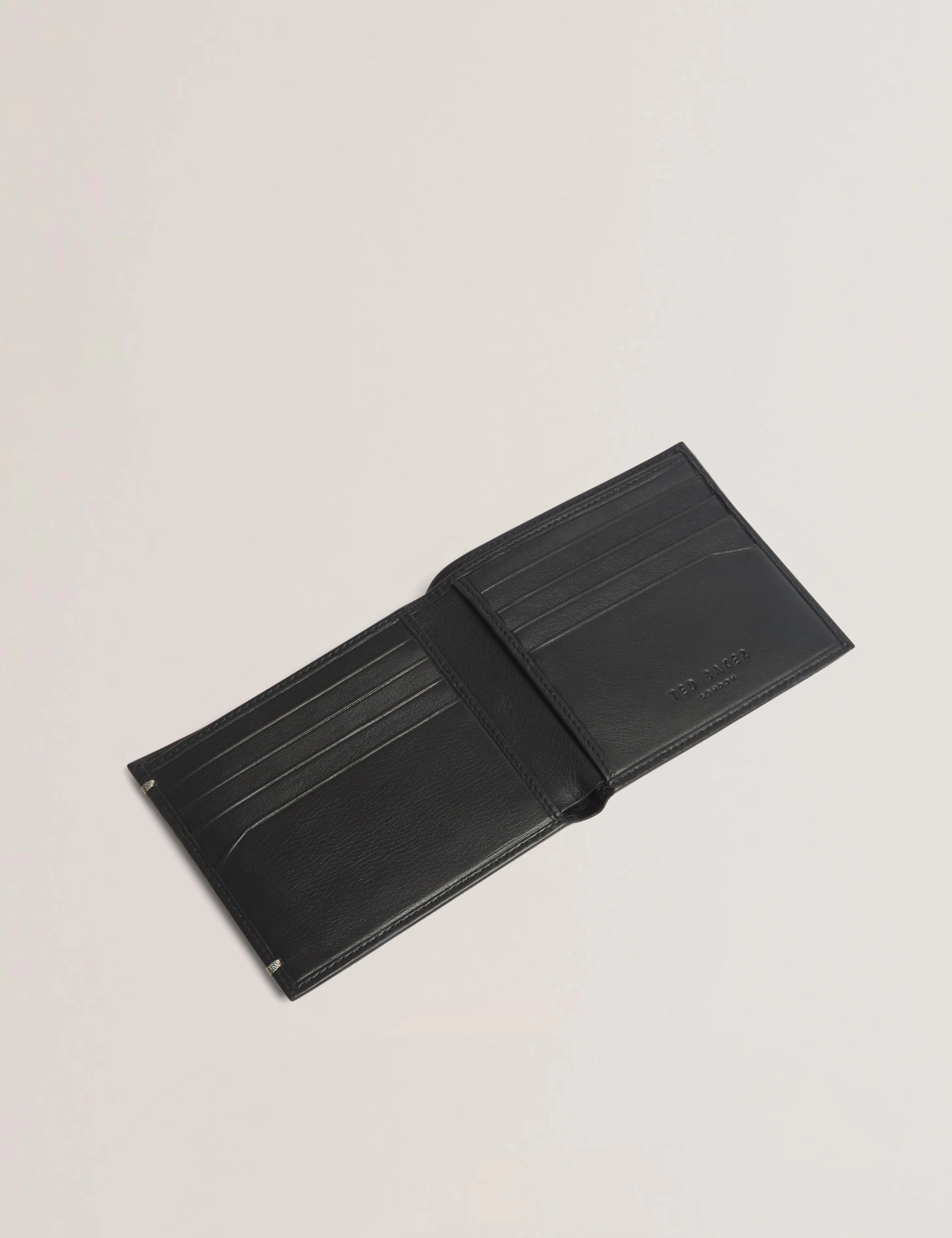 Antoony Bifold Leather Wallet Black - Image 4