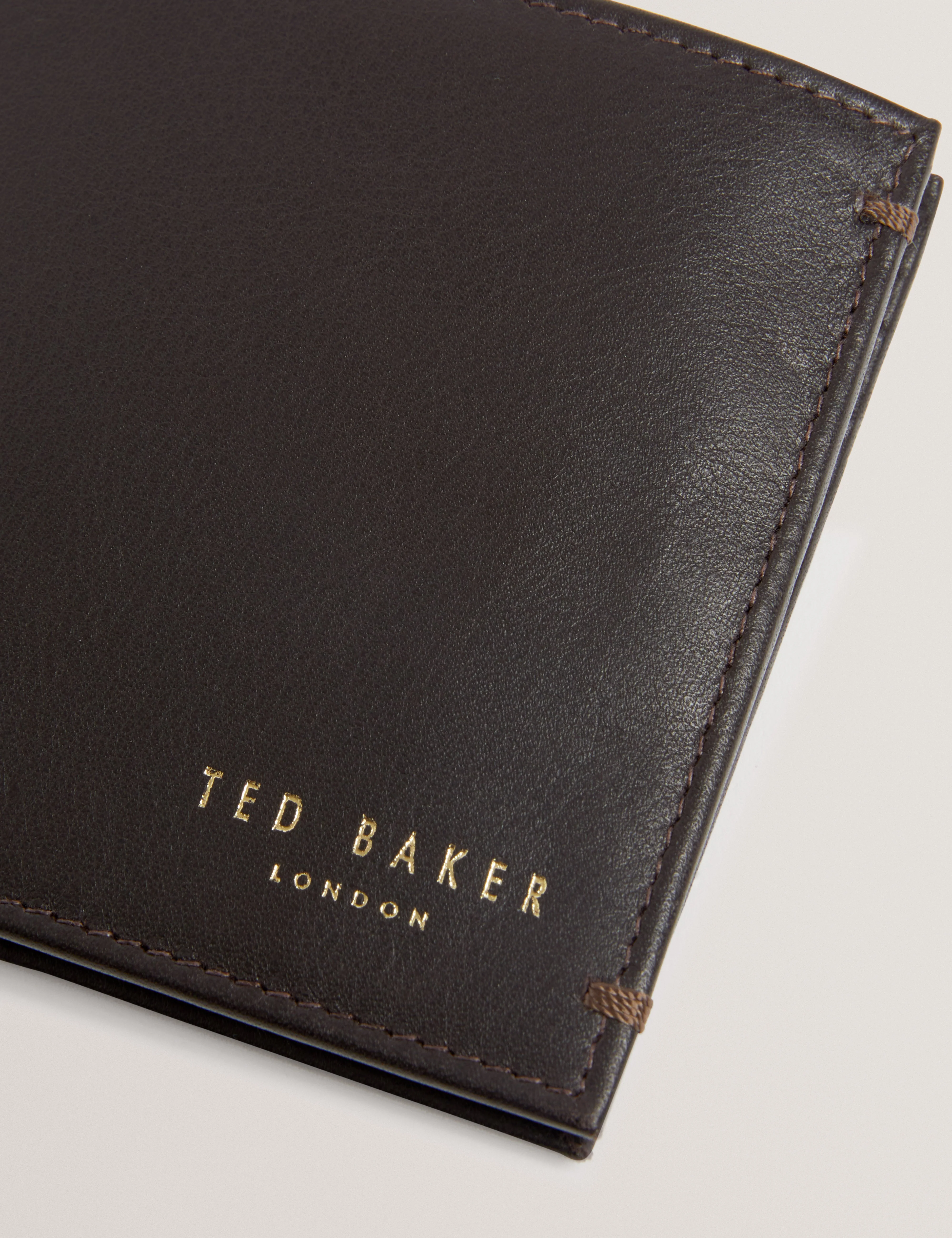 Antoony Bifold Leather Wallet Brown - Image 2