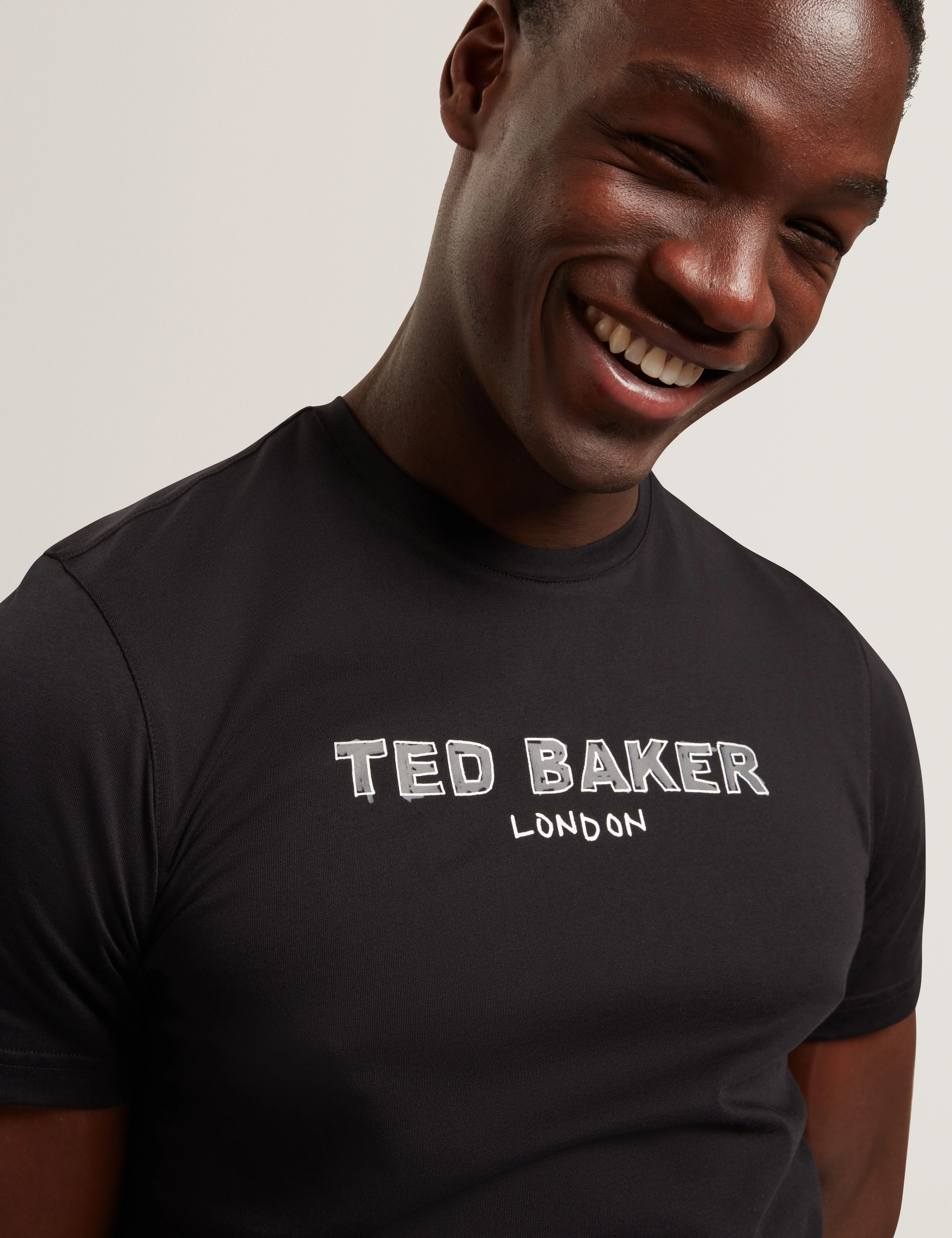 Bielle Branded T-Shirt Black - Image 4