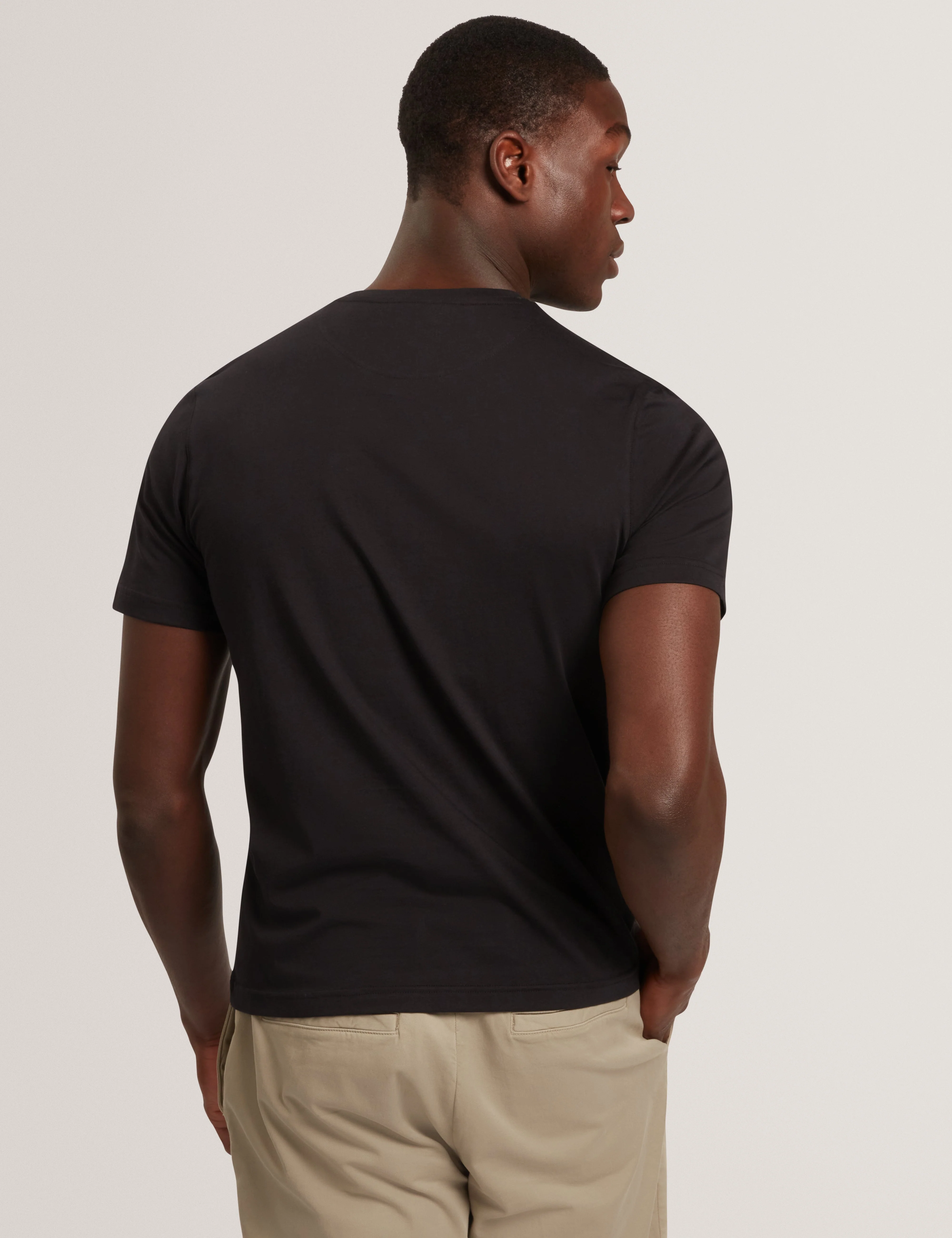 Bielle Branded T-Shirt Black - Image 5
