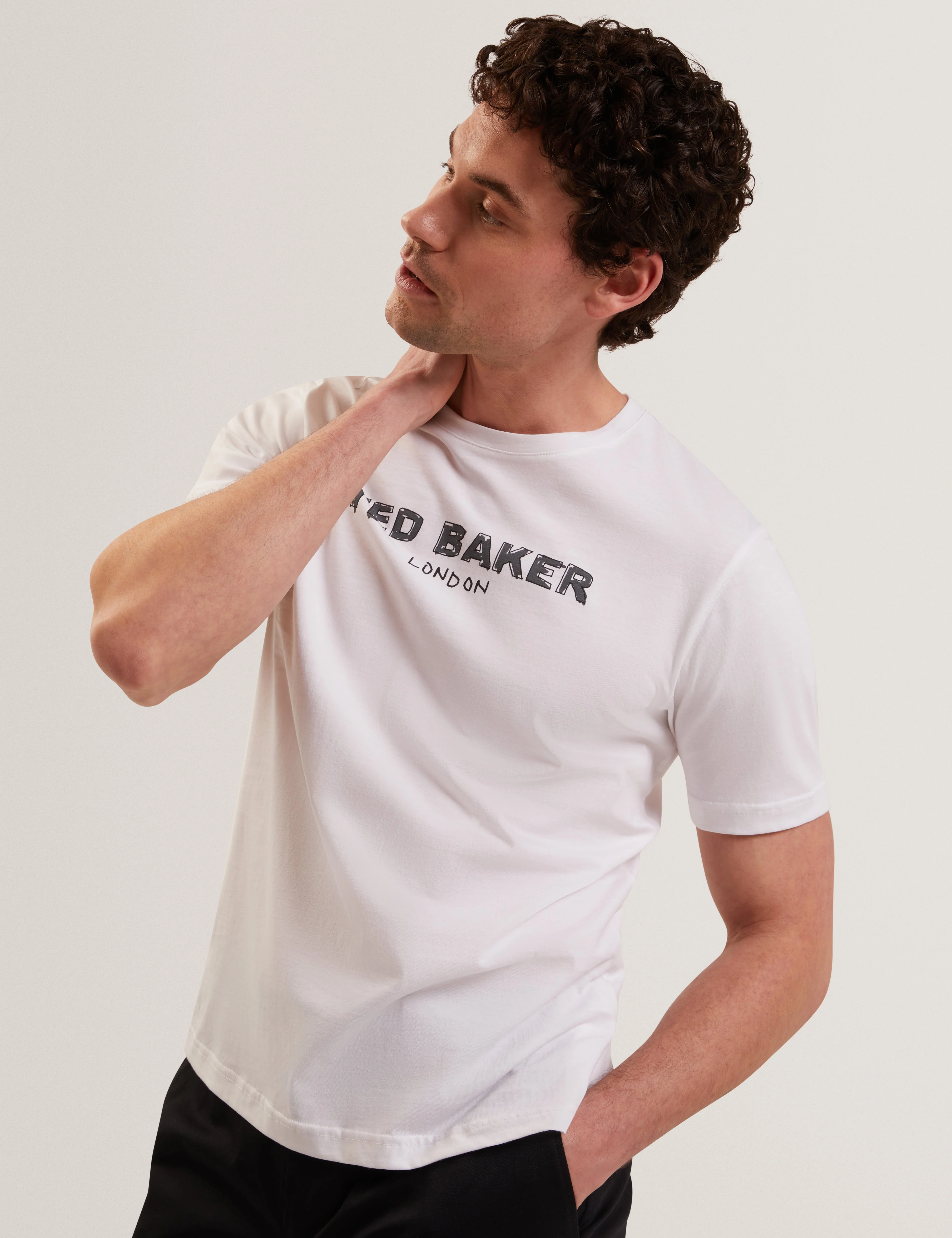 Bielle Branded T-Shirt White