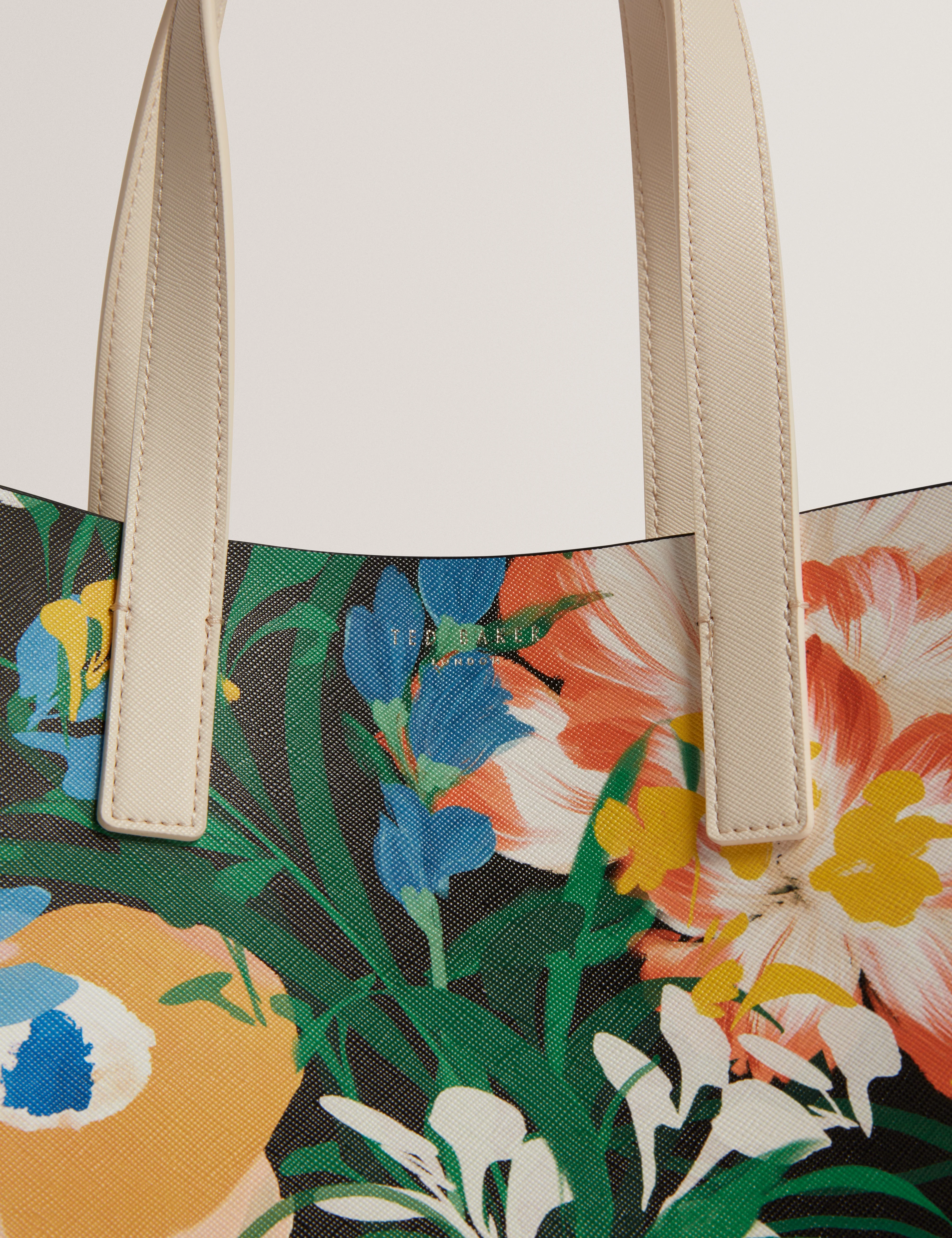 Bouconi Floral Bouquet Printed Small Icon Bag Multicol - Image 3