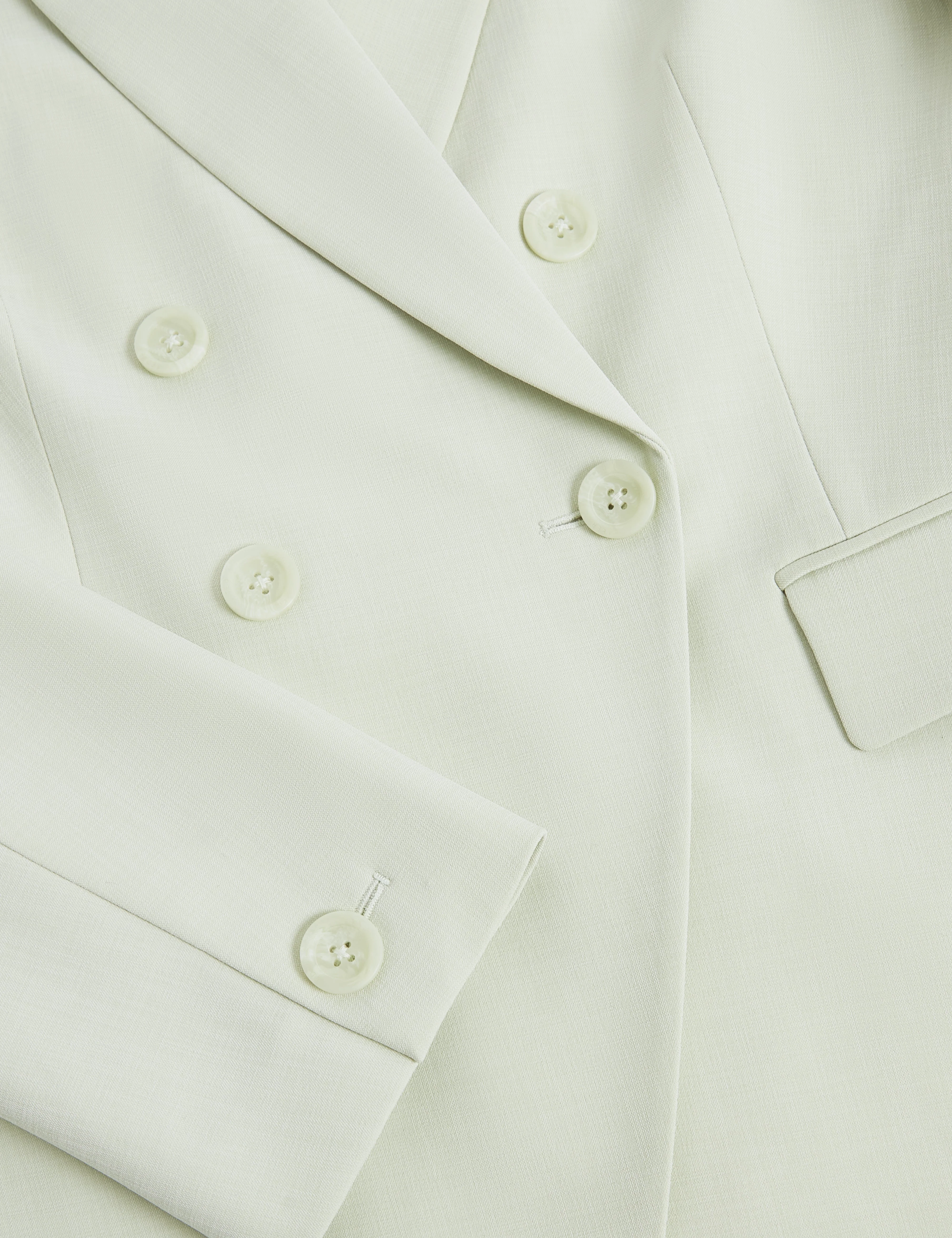 Brida Double Breasted Blazer Pl-Green - Image 3