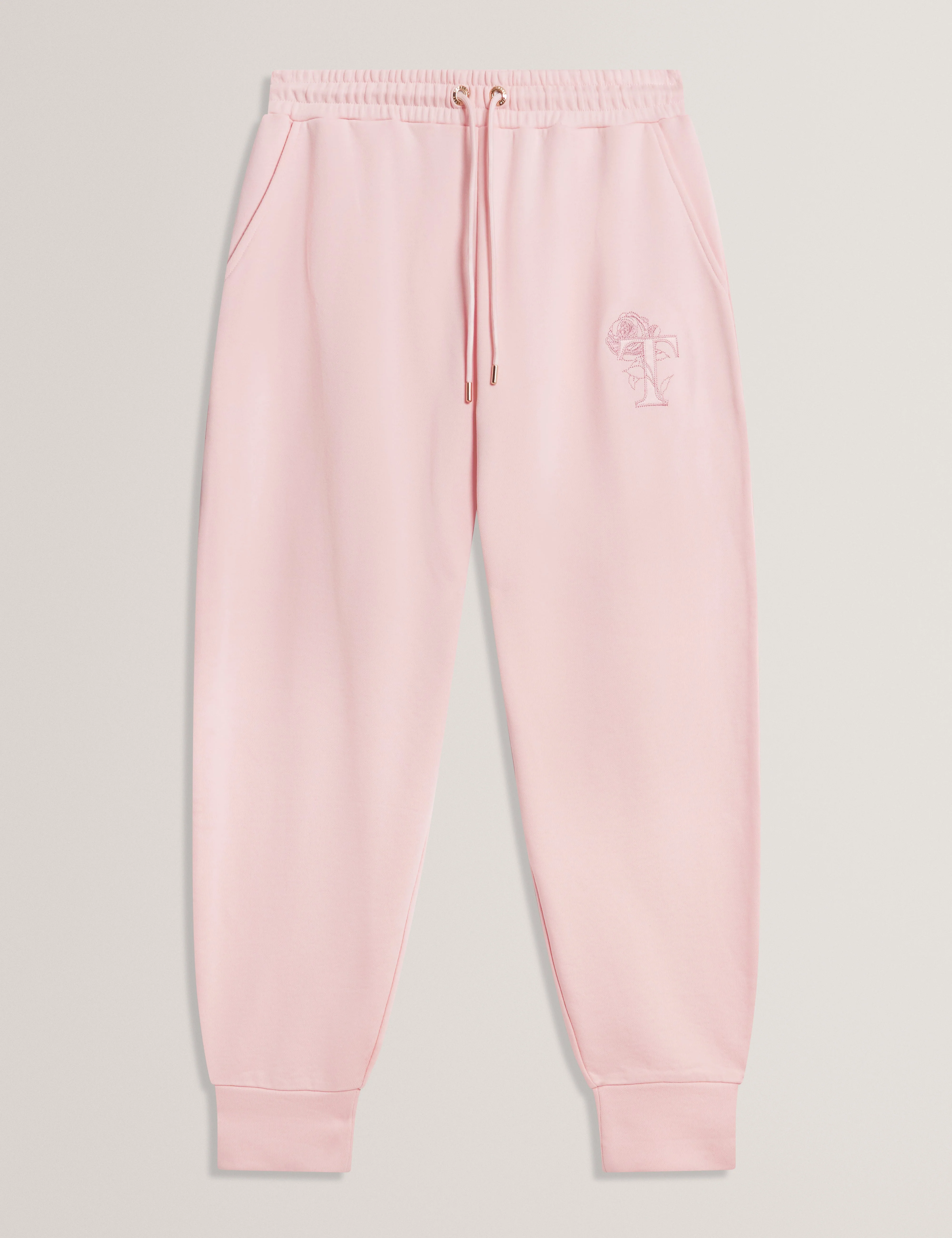 Calytri T Branded Barrel Leg Jogger Pink - Image 7