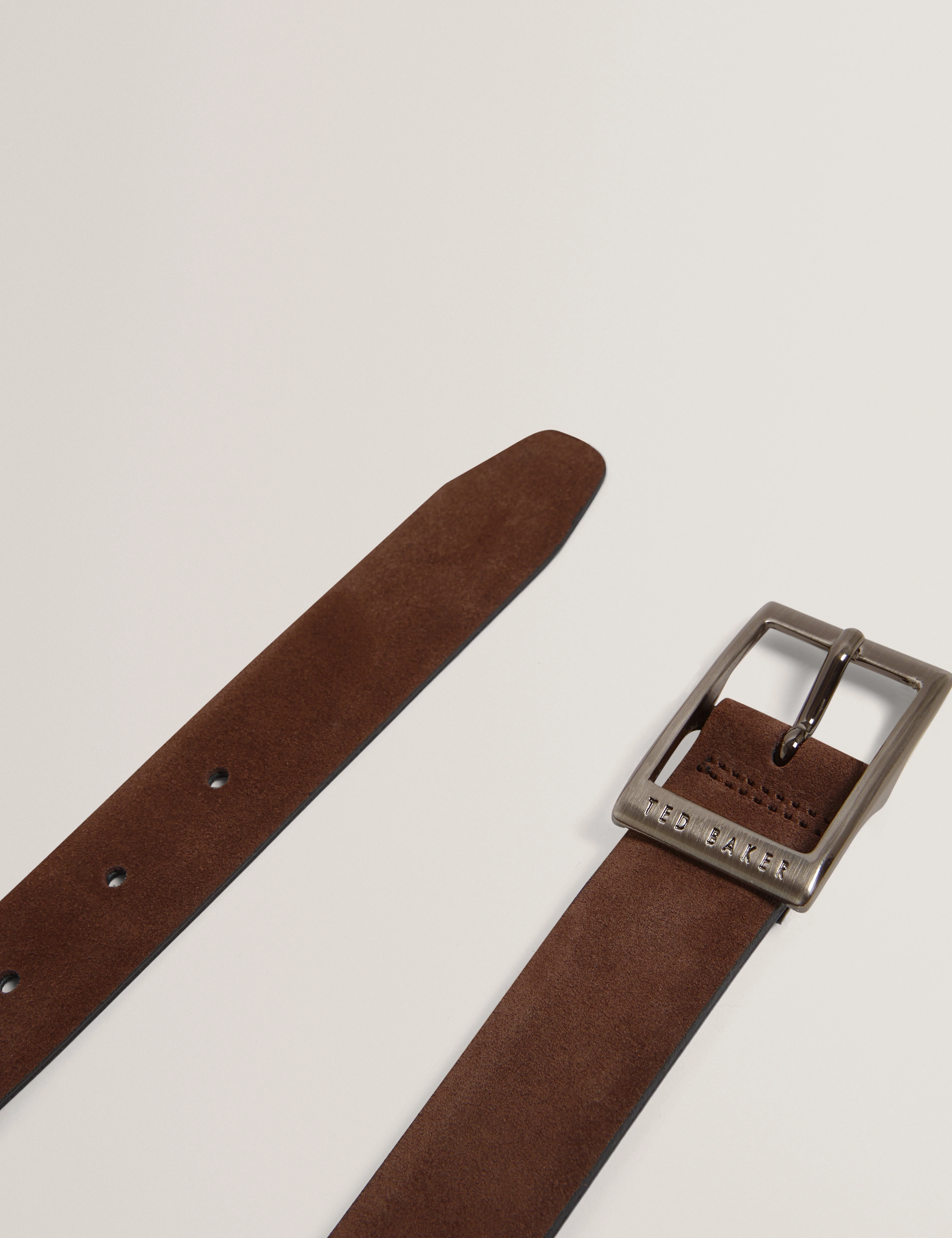 Chand Nuckbuck Centre Bar Belt Brn-Choc - Image 3
