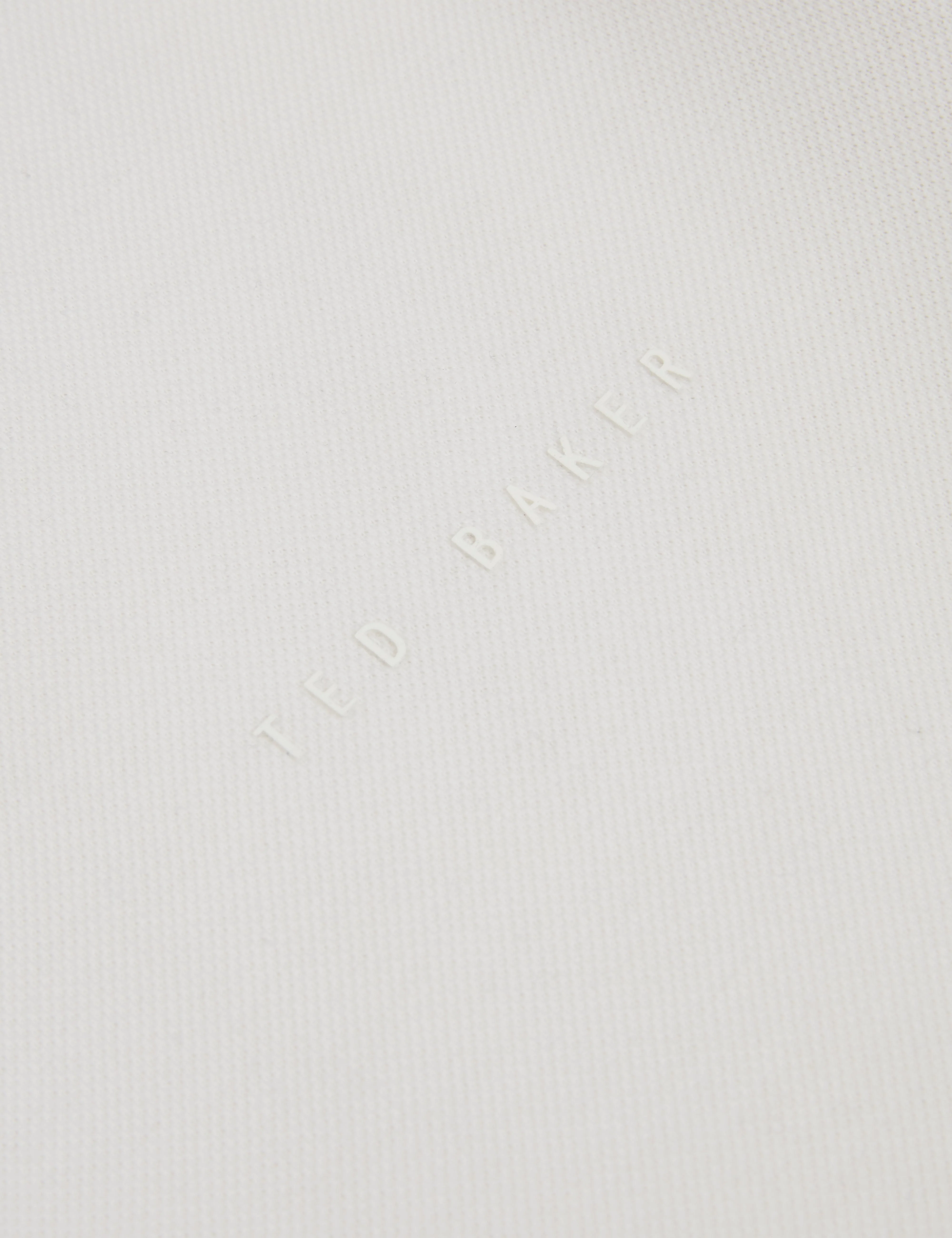 Cyrile Branded Honeycomb Trim Ss Polo White - Image 5