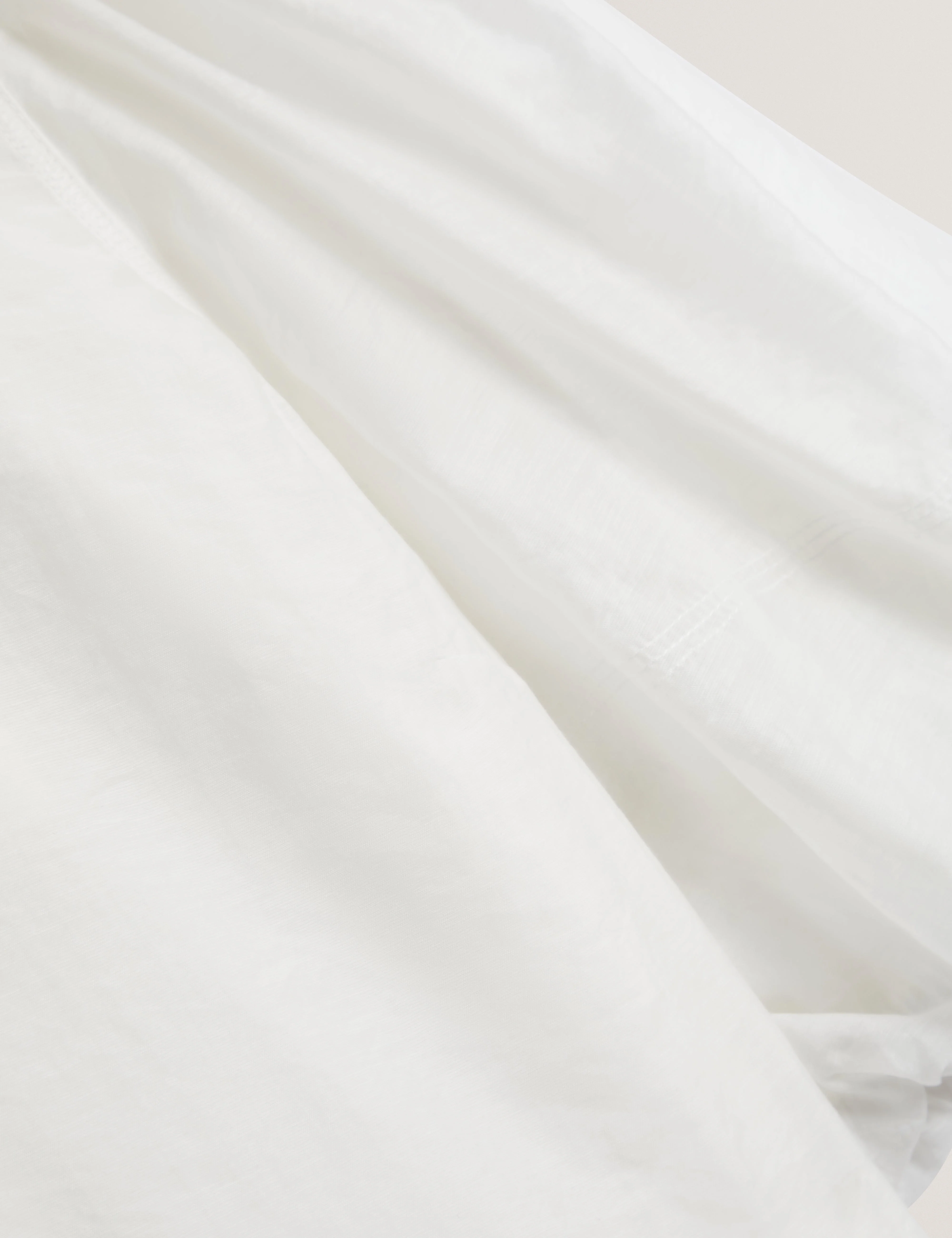 Elni Puff Sleeve Top Ivory - Image 3