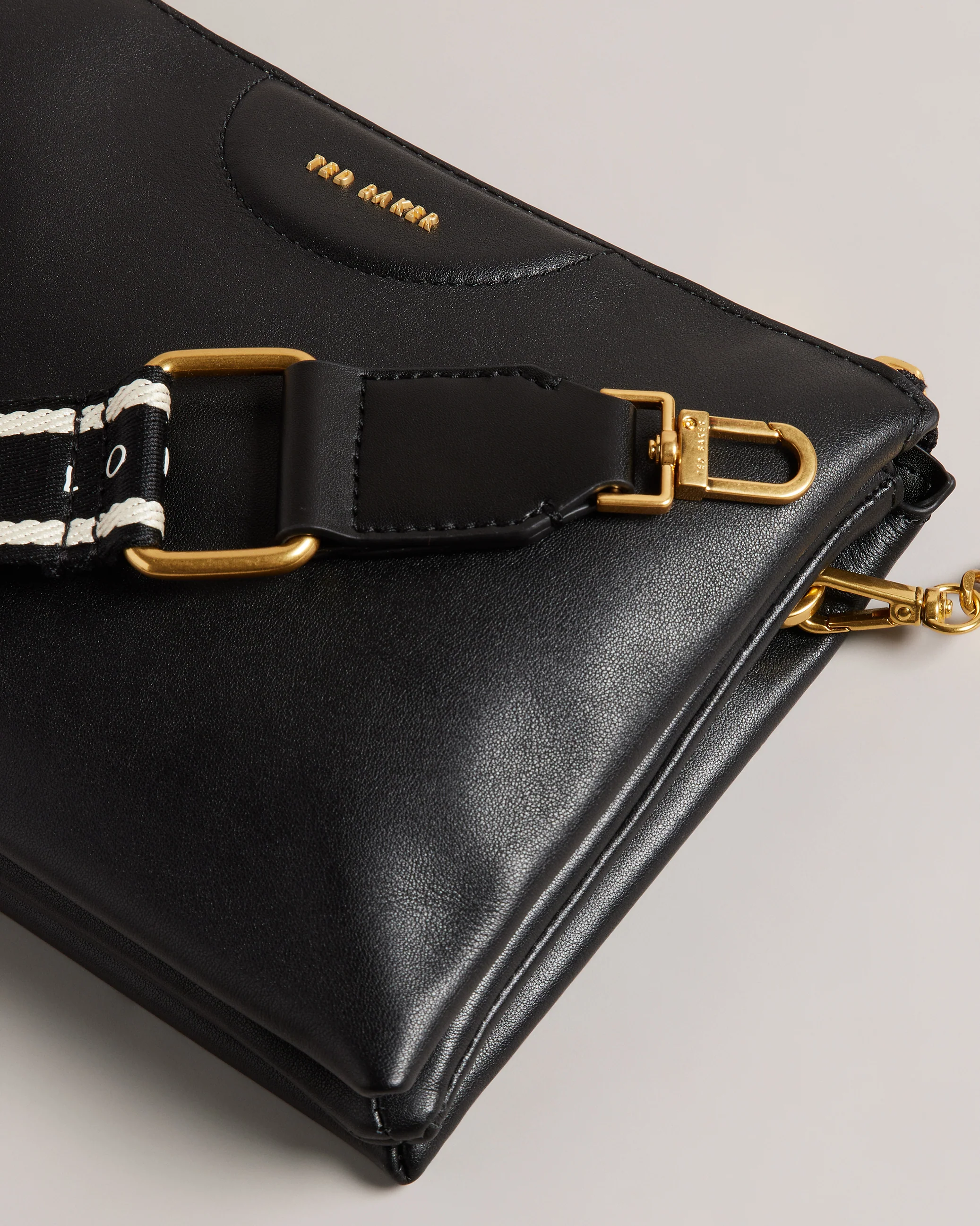 Esille Webbing Cross Body Bag Black - Image 4
