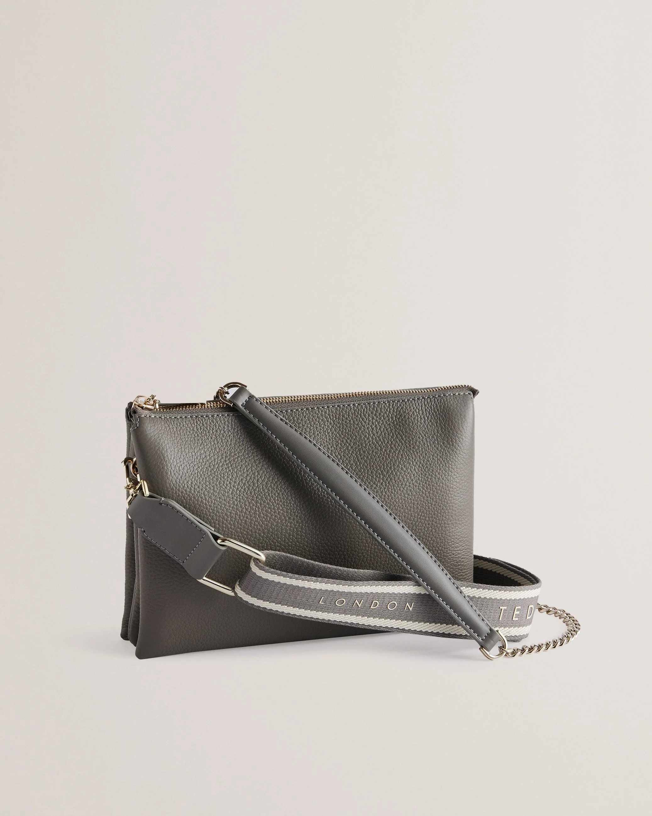 Esille Webbing Crossbody Bag Mid-Grey - Image 4