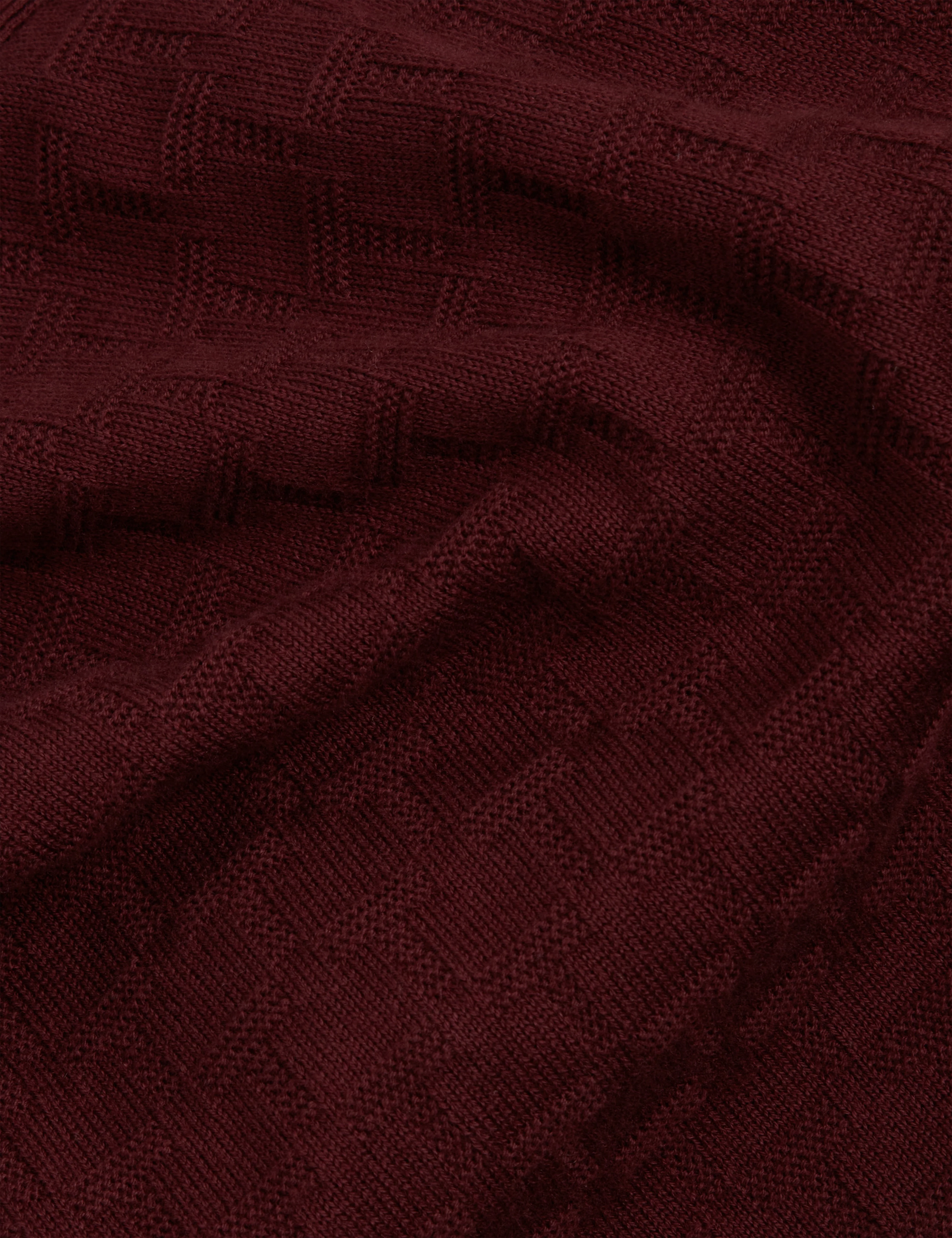 Gaten Ls T Stitch Polo Maroon - Image 3