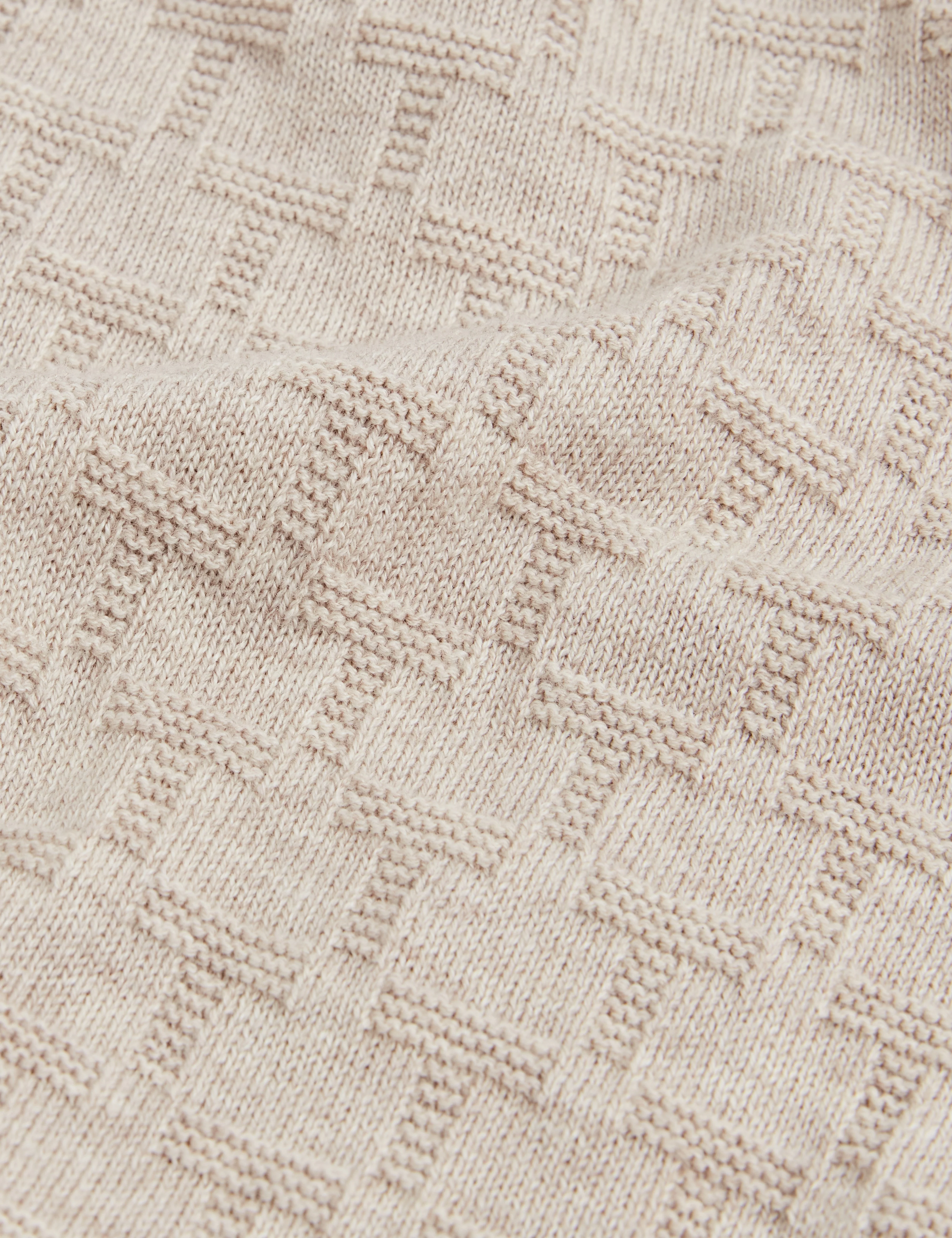 Gaten Ls T Stitch Polo Natural - Image 3
