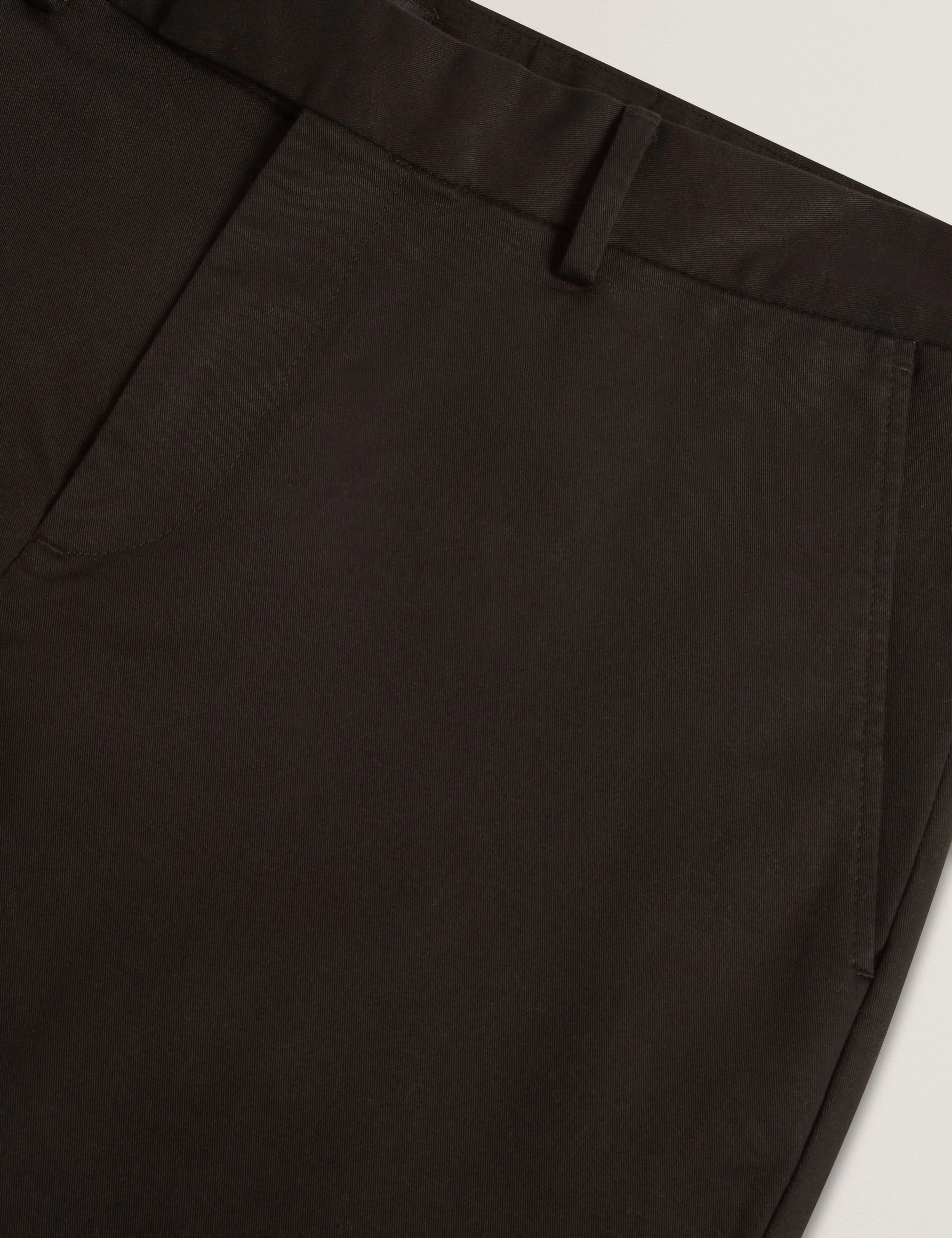 Howeton Slim Stretch Chino Black - Image 3
