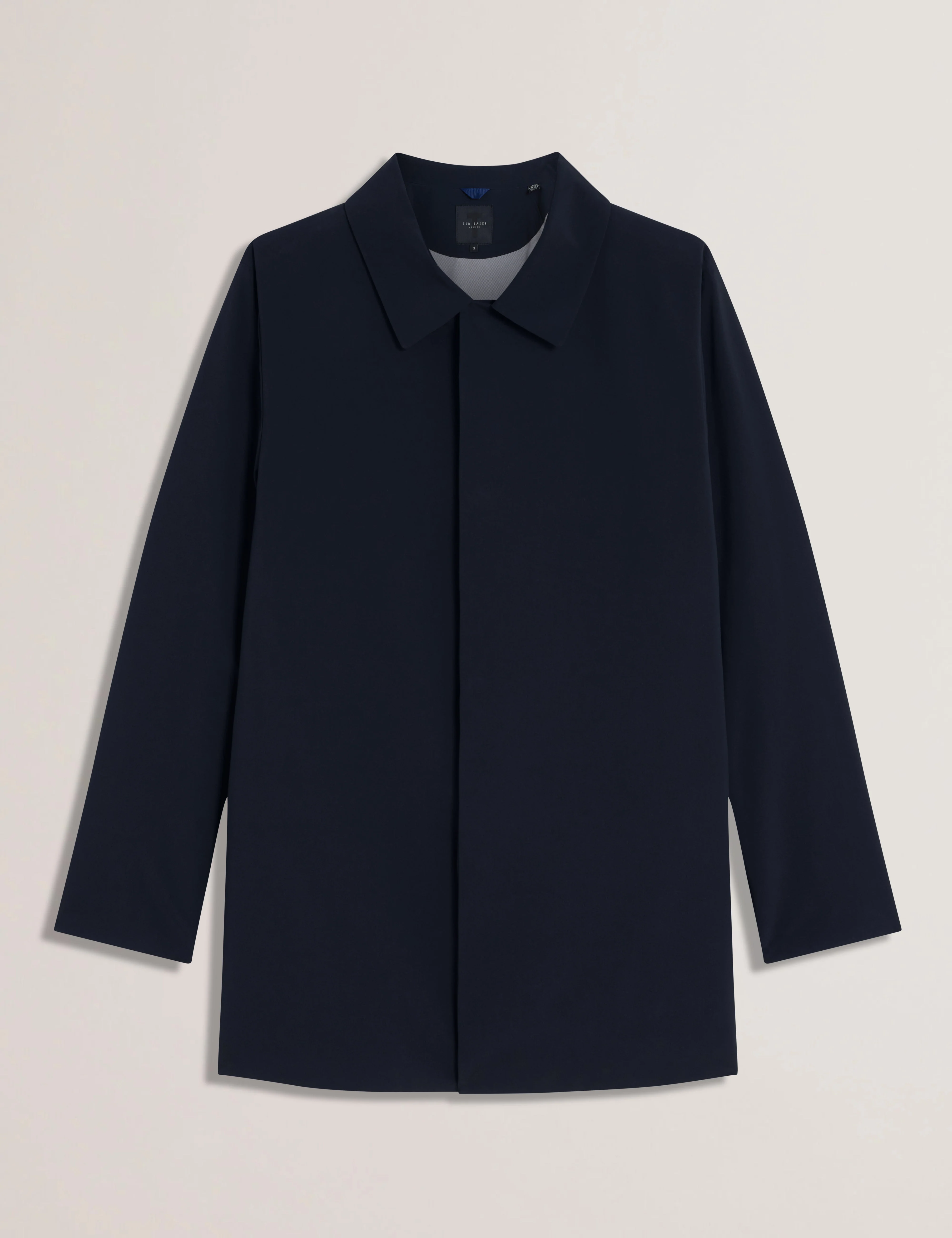 Hummels Smart Nylon Short Mac Coat Navy - Image 6
