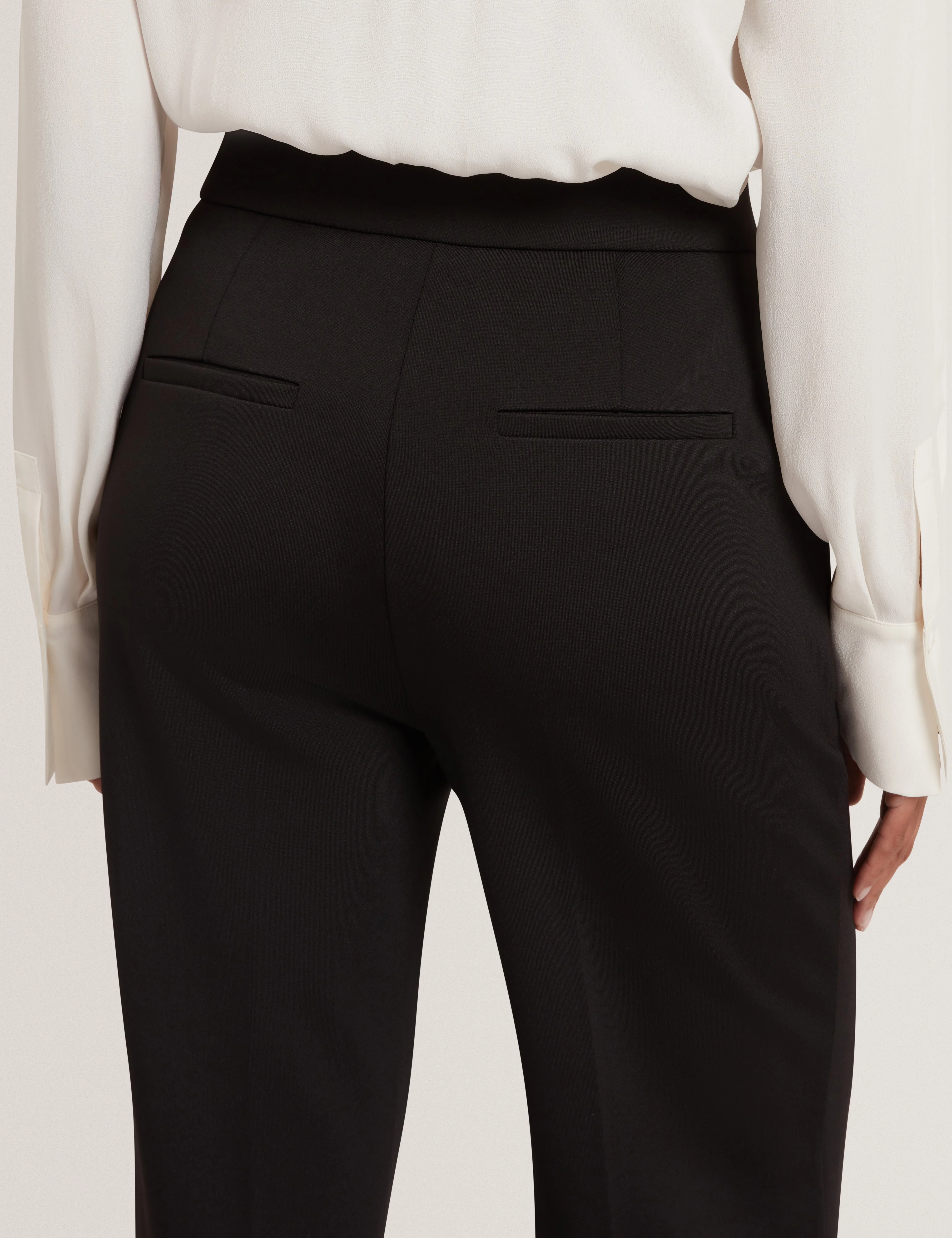 Indriv High Waisted Flare Trouser Black - Image 4