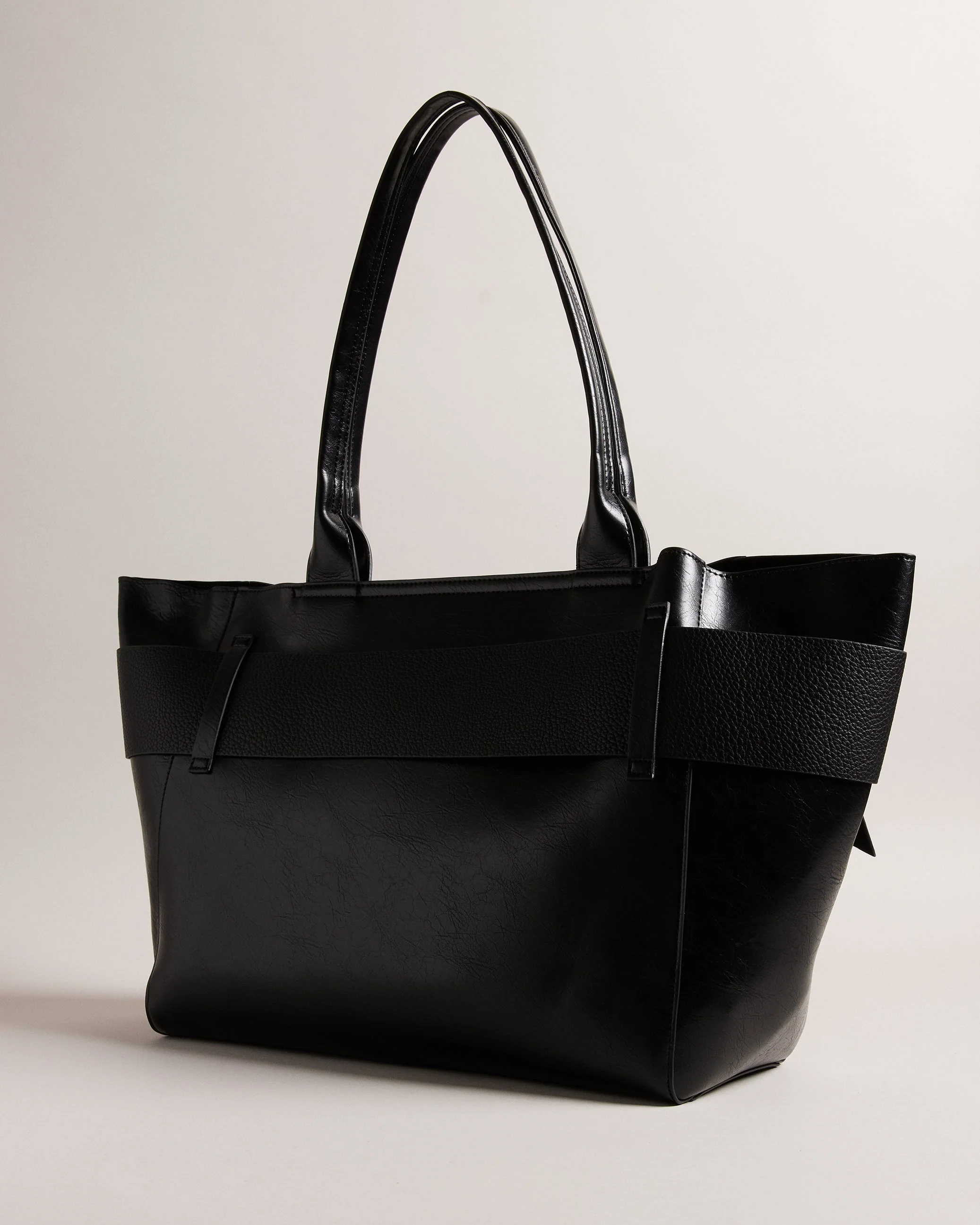 Jimma Pu Large Tote Bag Jet-Black - Image 3