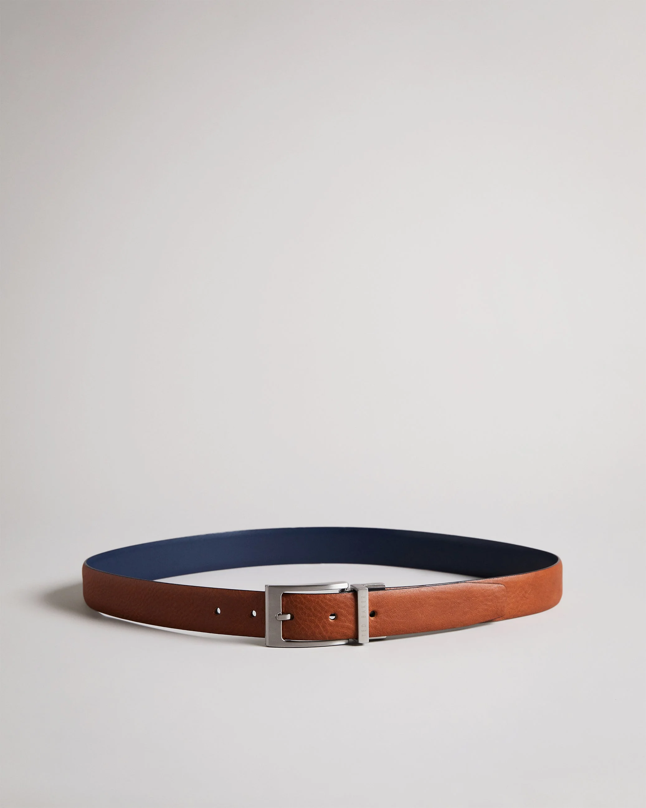 Karmer Reversible Leather Blt Tan