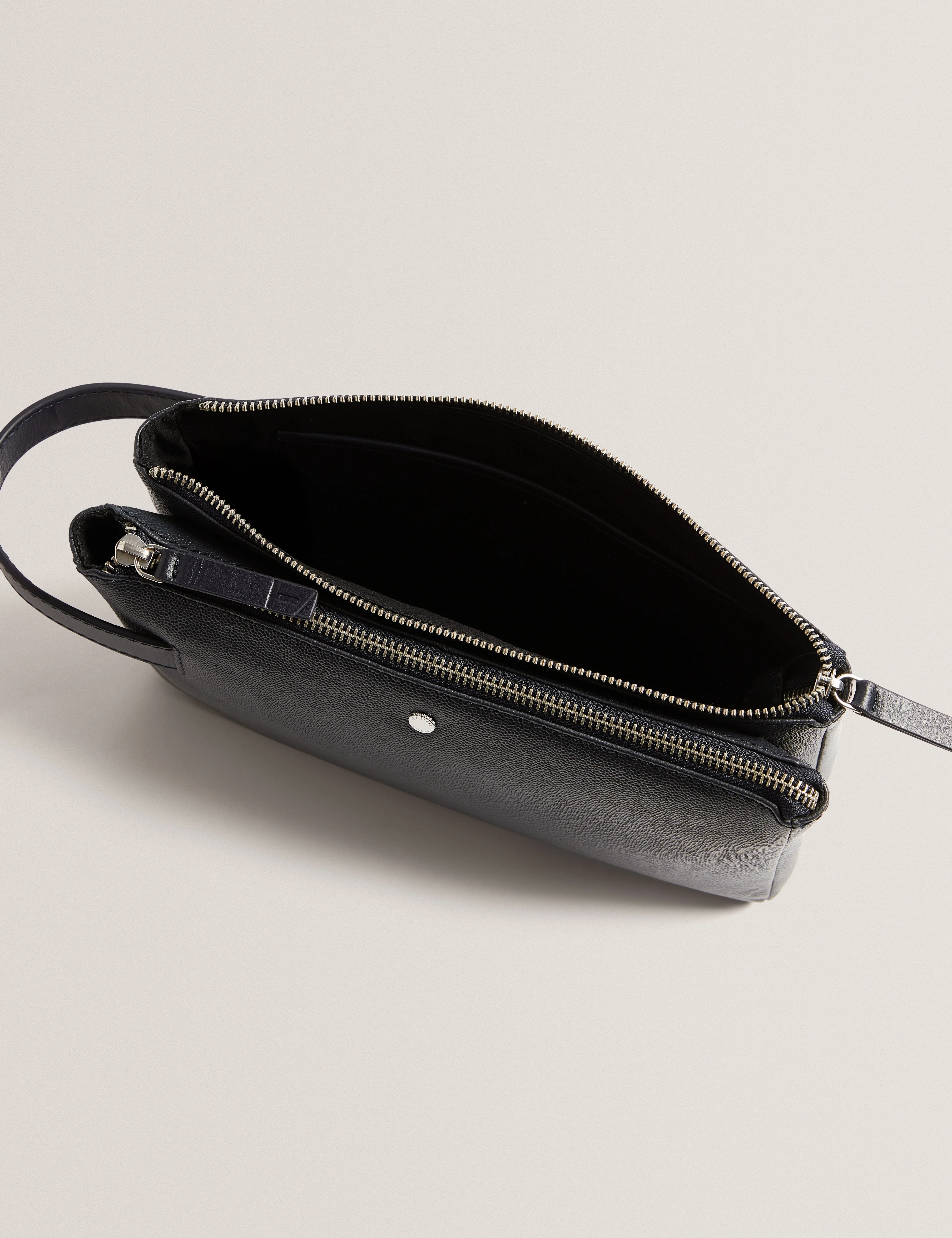 Kashton Caviar Leather Pouch Dk-Navy - Image 6