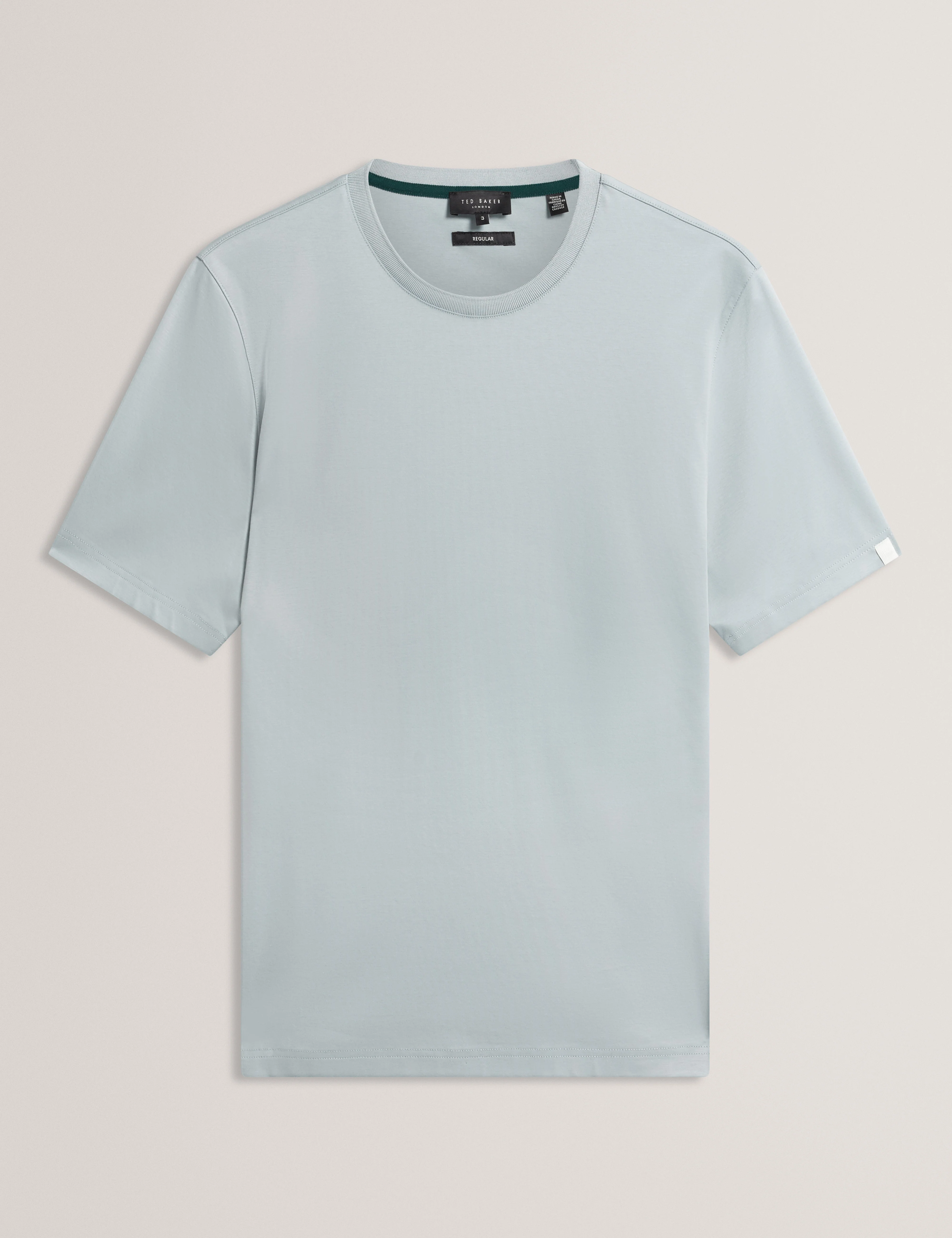 Konrrad Short Sleeve Regular Soft Touch T-Shirt Blue - Image 7