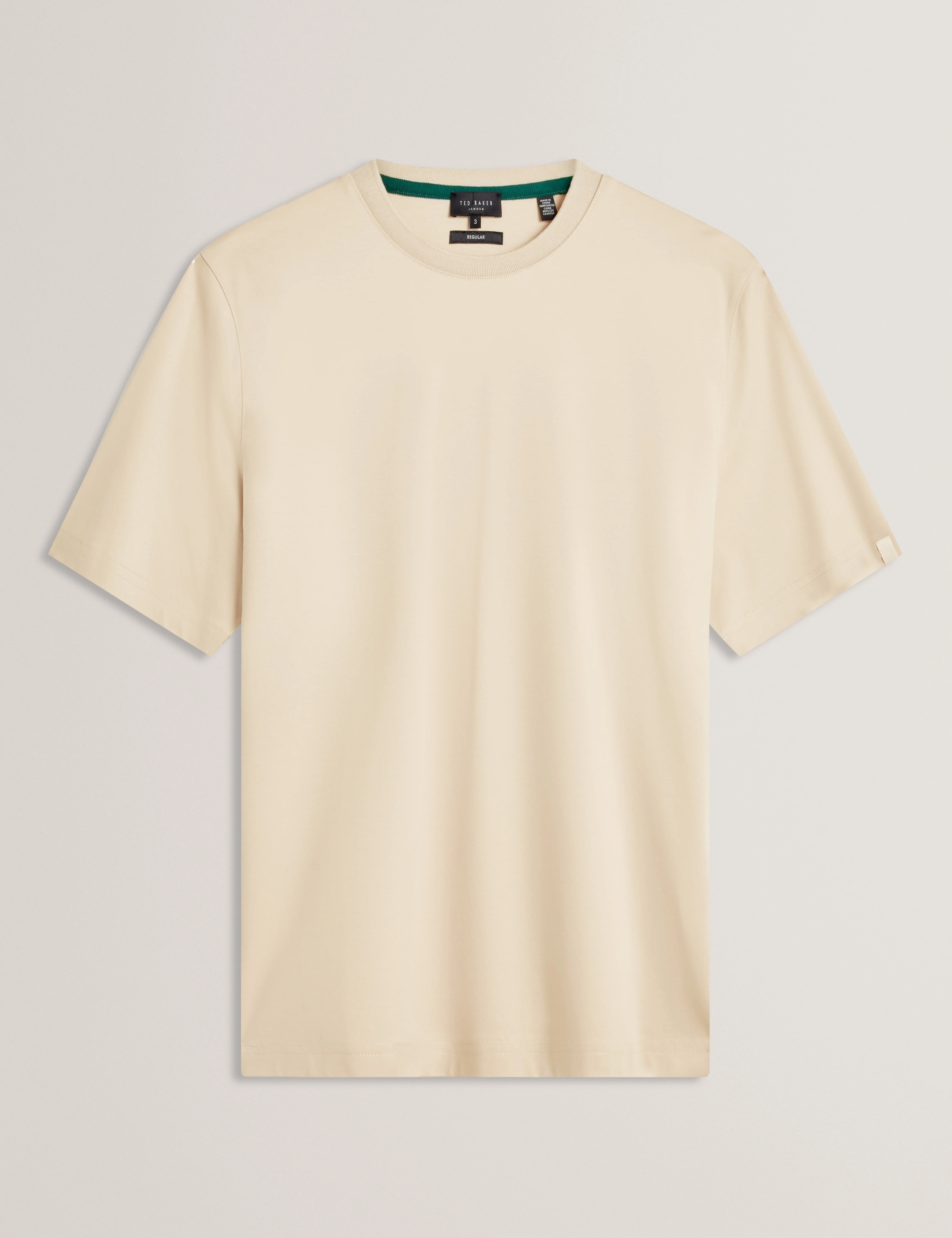 Konrrad Short Sleeve Regular Soft Touch T-Shirt Lt-Grey - Image 7
