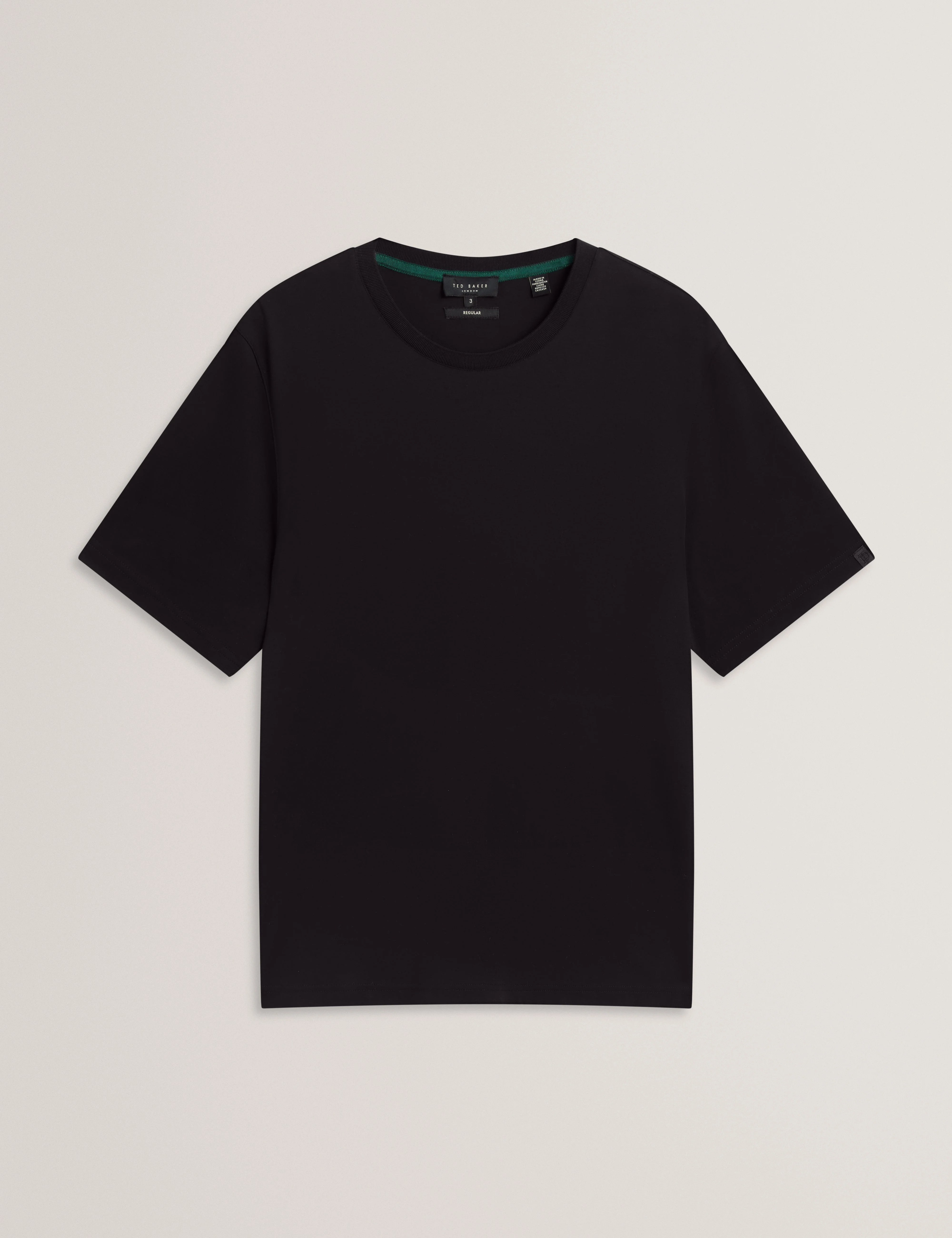 Konrrad Ss Regular Soft Touch T-Shirt Black - Image 7