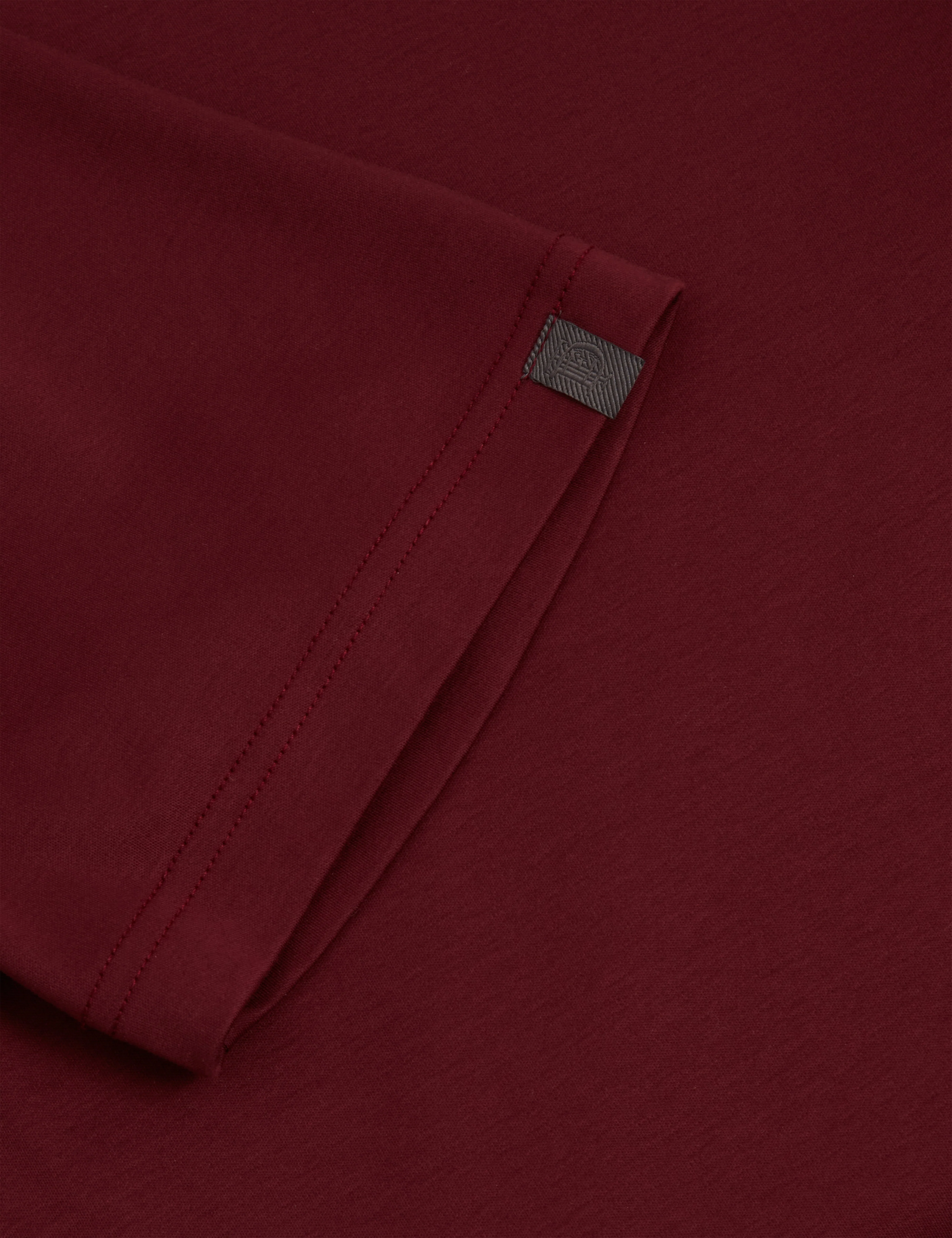 Konrrad Ss Regular Soft Touch T-Shirt Maroon - Image 3