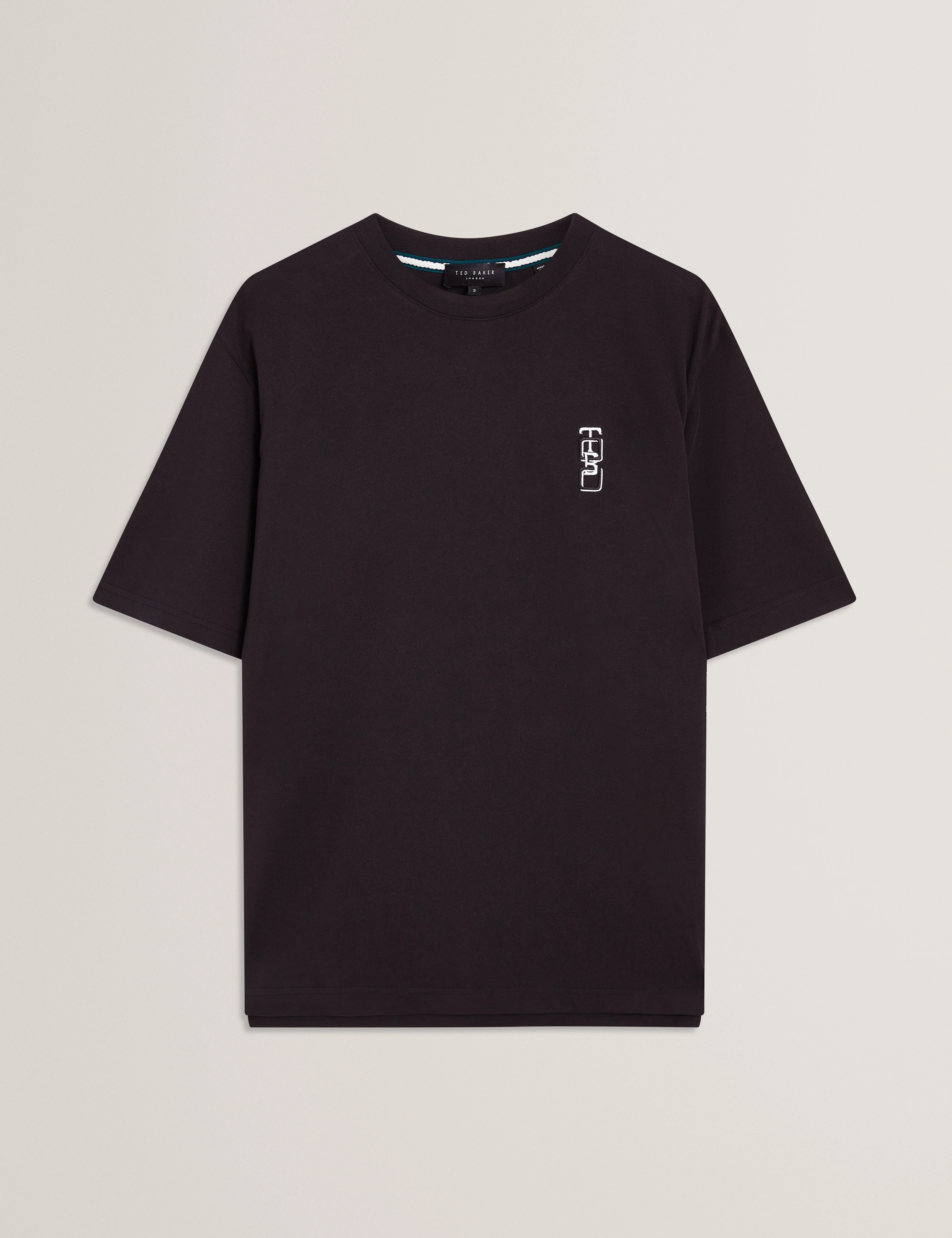 Kuyrt Short Sleeve Branded Tee Black - Image 7