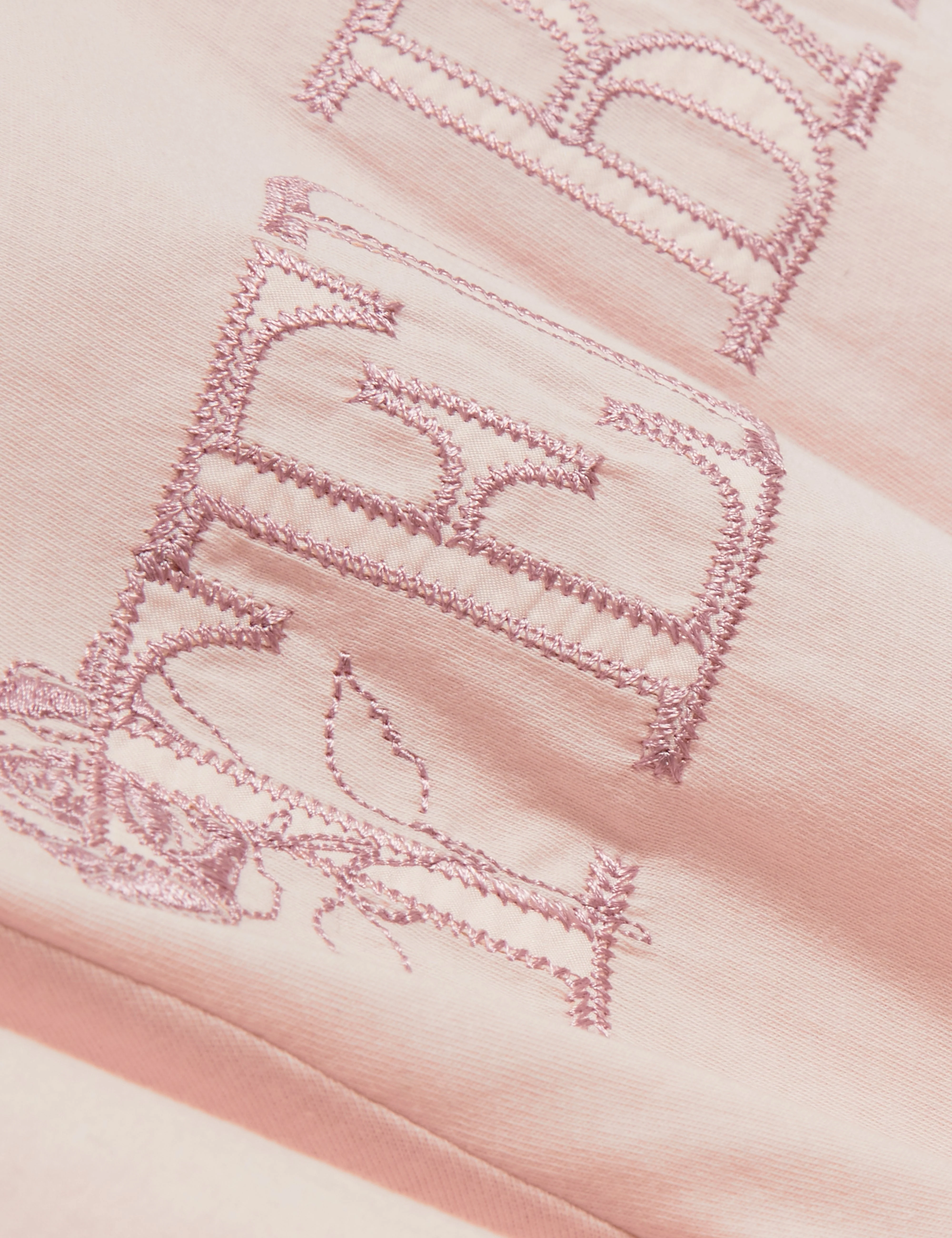 Lavende Ted Baker Branded Boxy T-Shirt Pink - Image 3