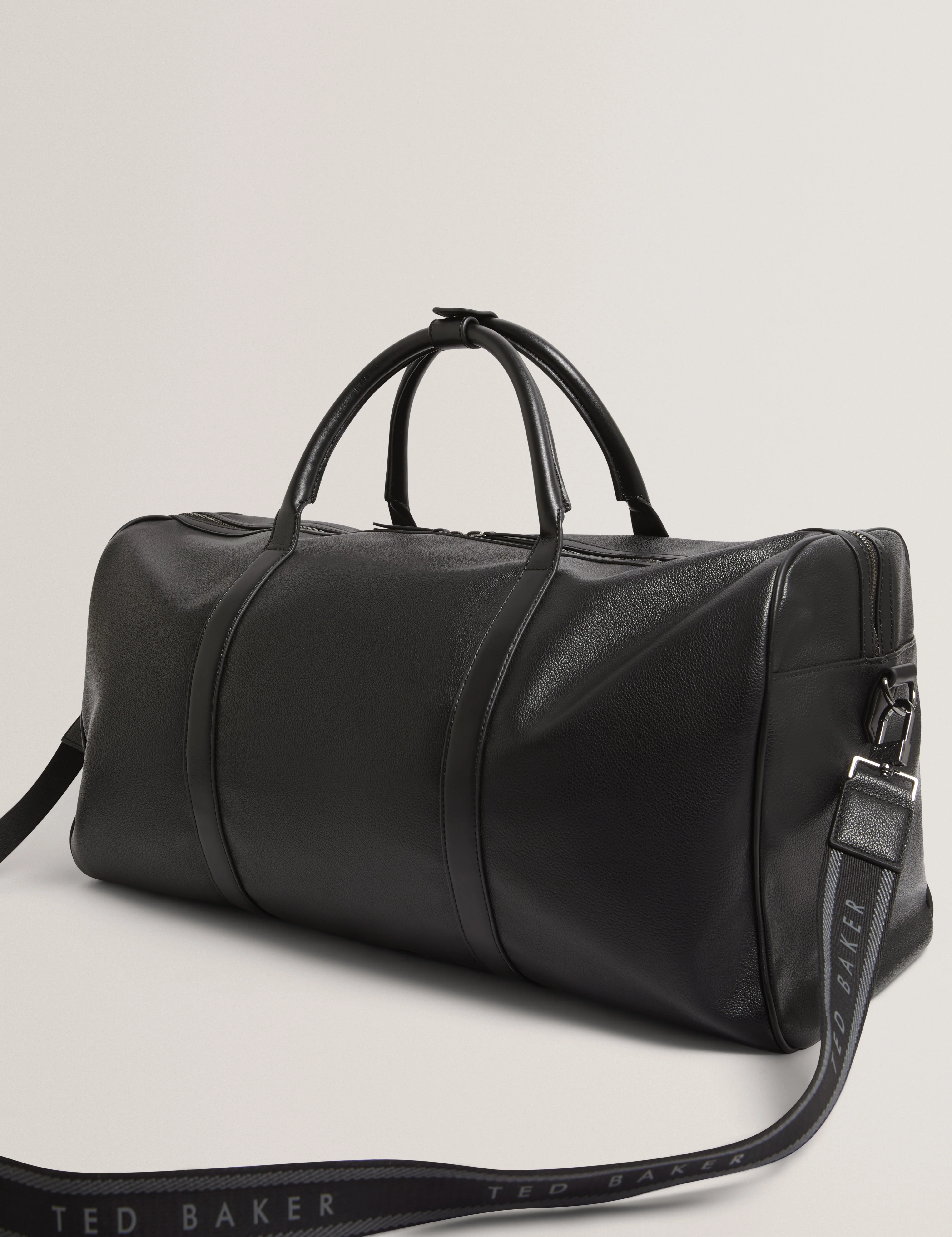 Leivie Webbing Holdall Bag Black - Image 4