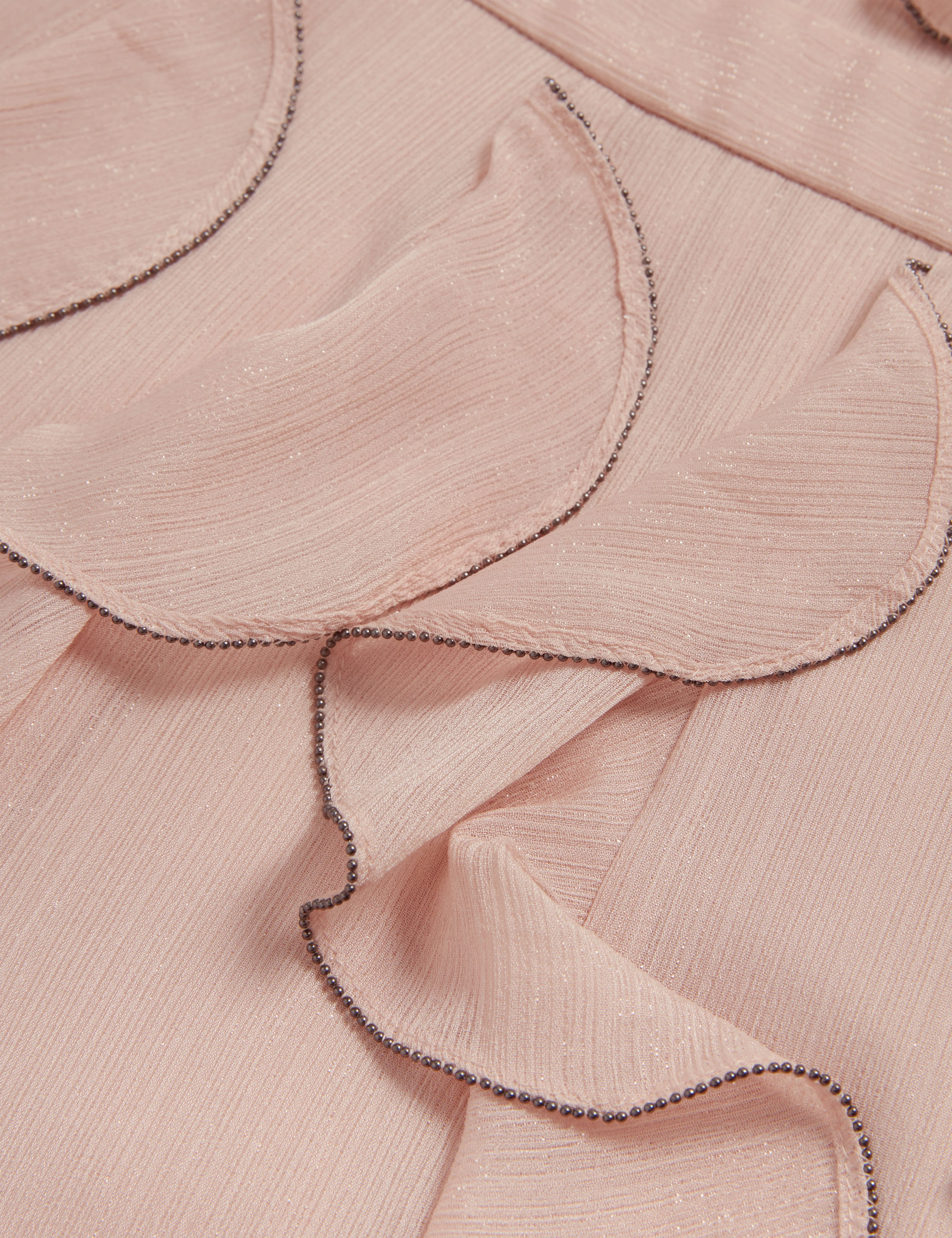 Liyanna Long Sleeve Ruffle Maxi Dress Pink - Image 3