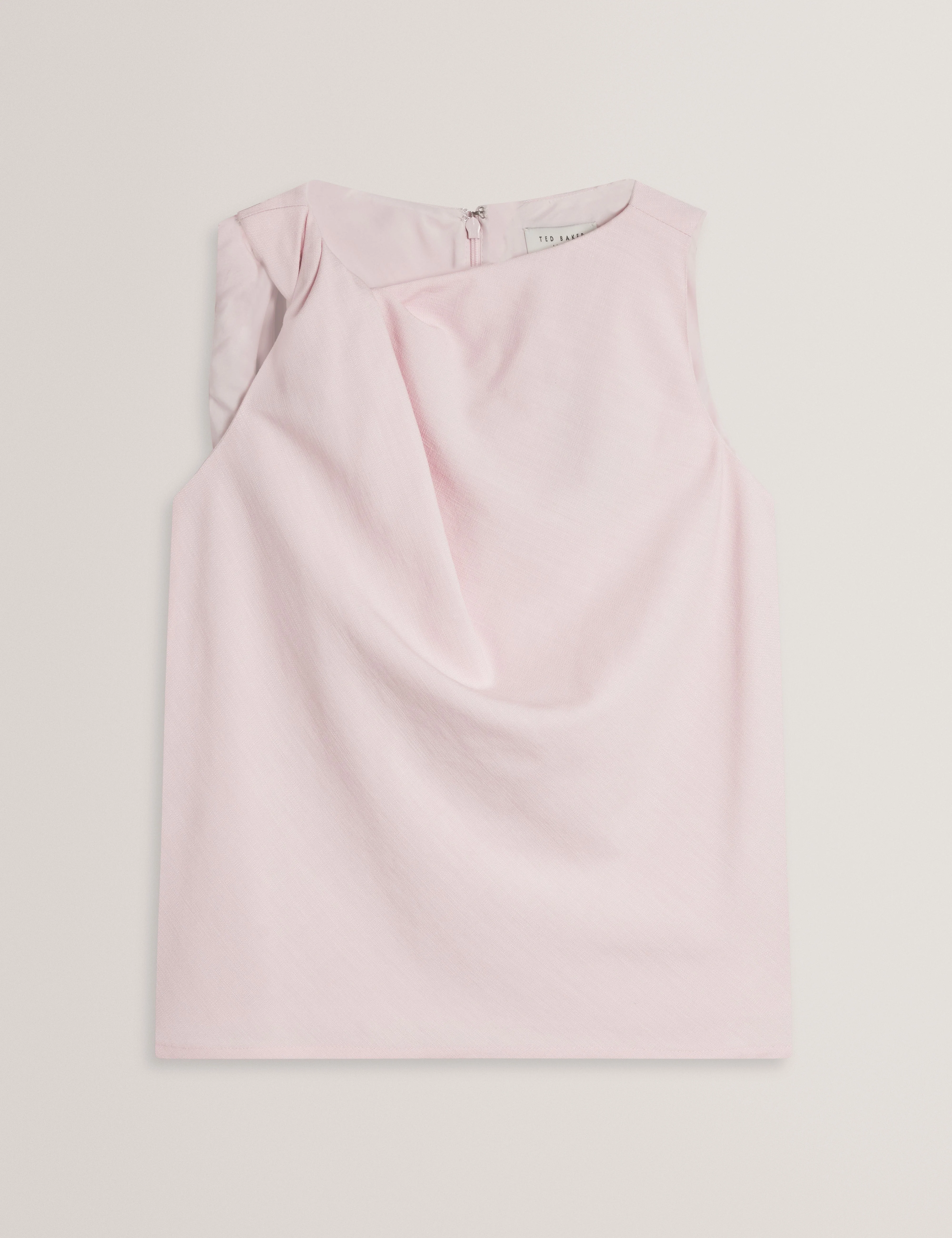 Lohria Sleeveless Twist Detail Top Lt-Pink - Image 5