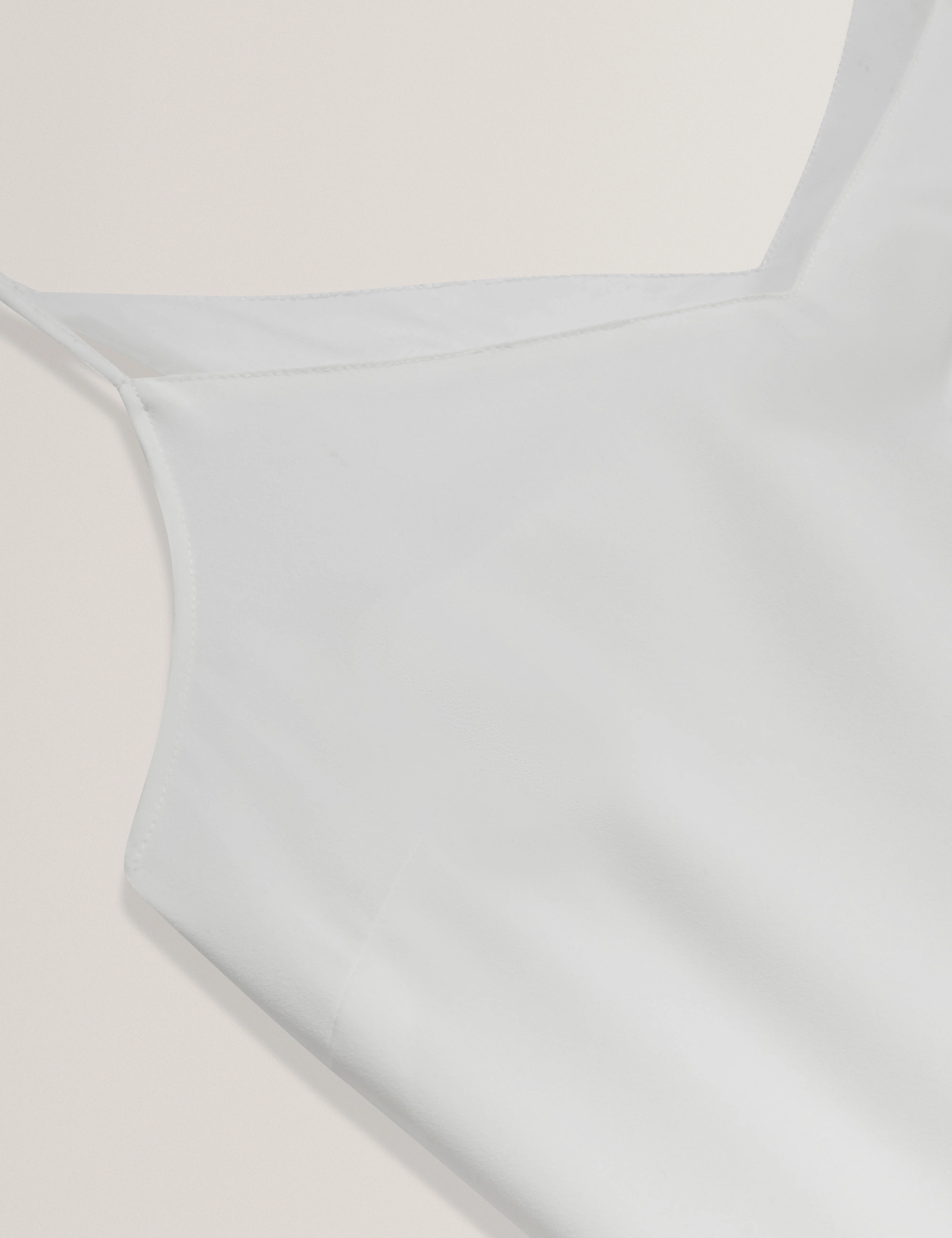 Lulea Chiffon Insert Cami Top Ivory - Image 3