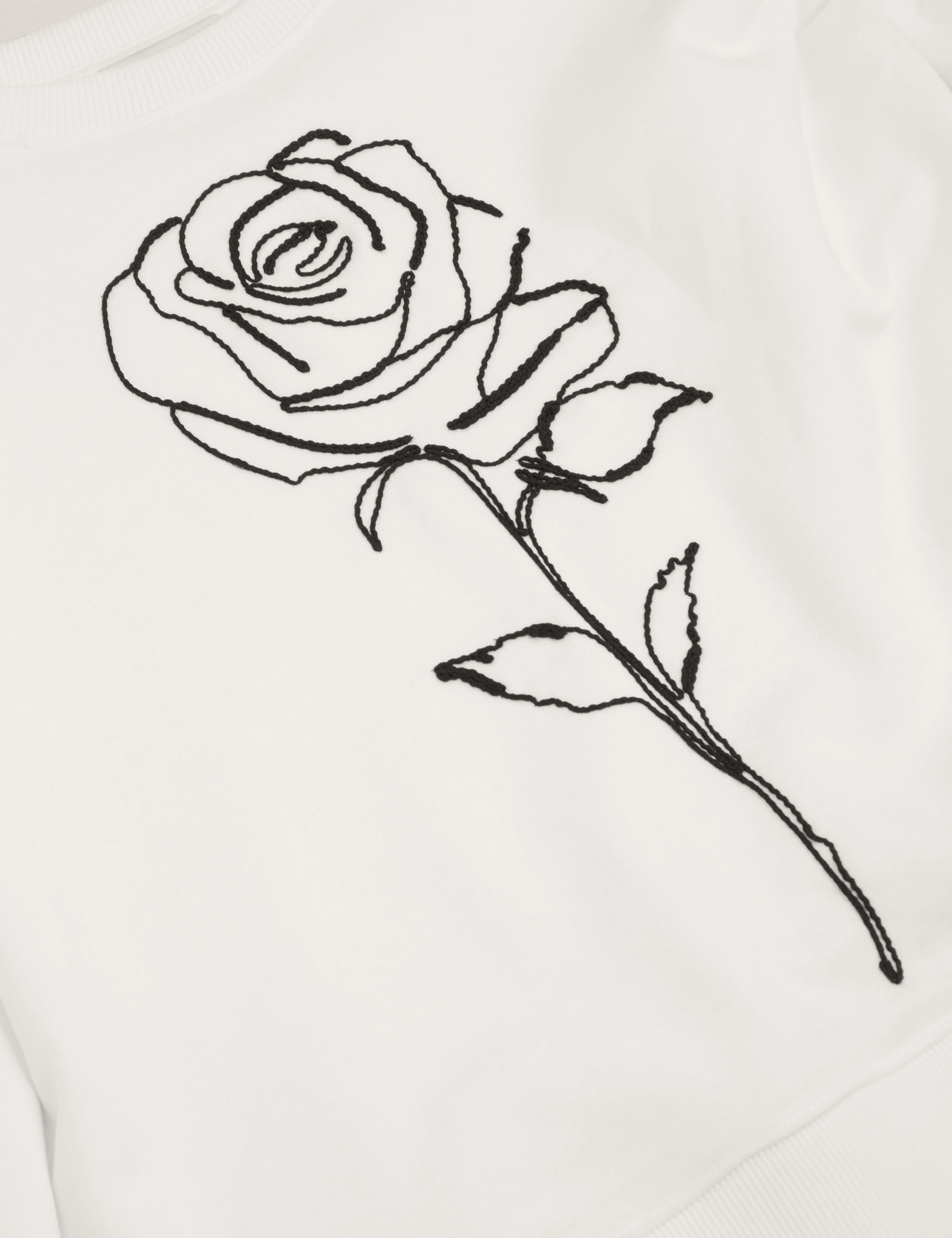 Marssia Printed Sweatshirt Ivory - Image 2