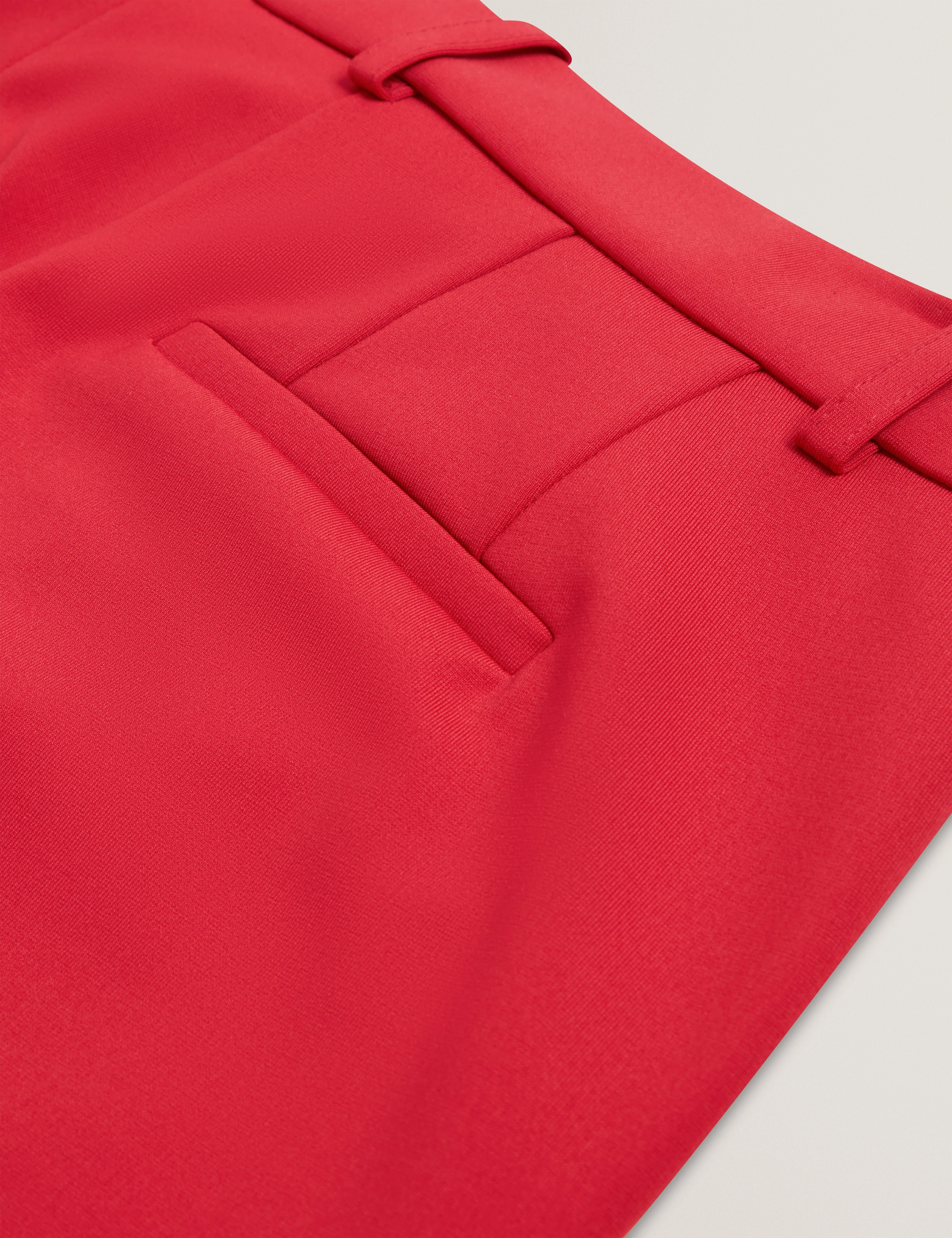 Nogal Ponte Wide Leg Trouser Dk-Red - Image 3