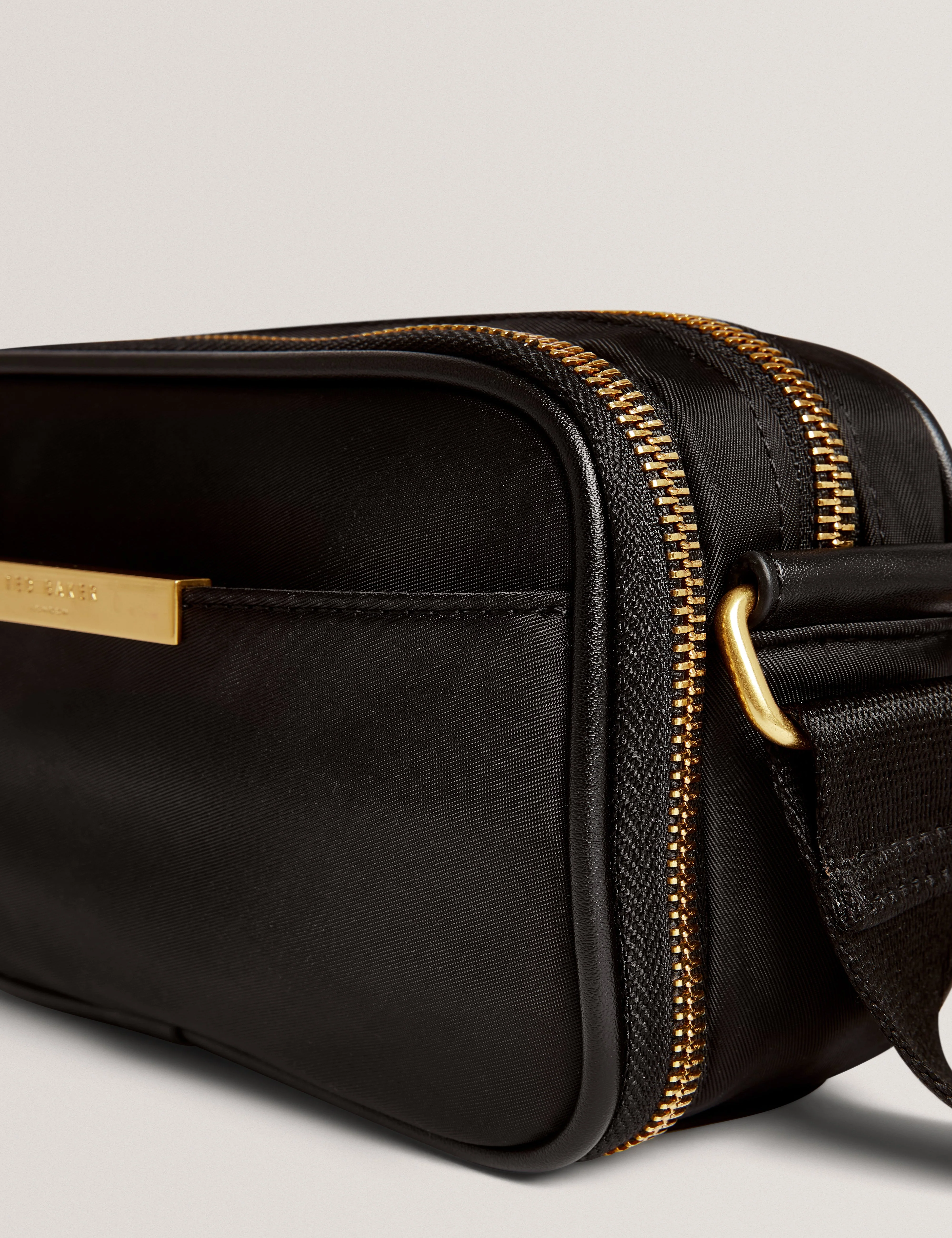 Nykila Nylon Small Crossbody Bag Black - Image 3