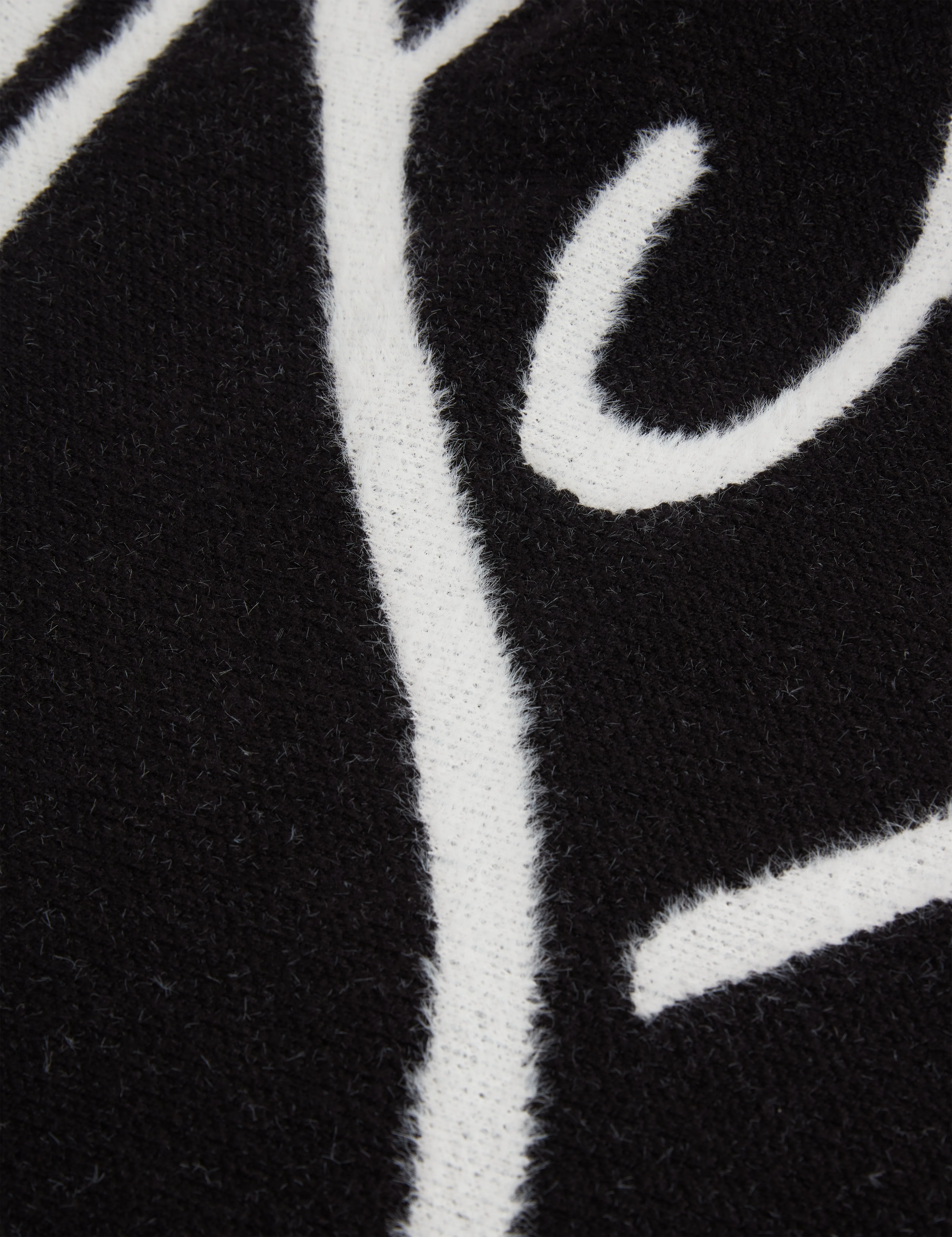 Oldrich Tb Script Graphic Jumper Black - Image 3