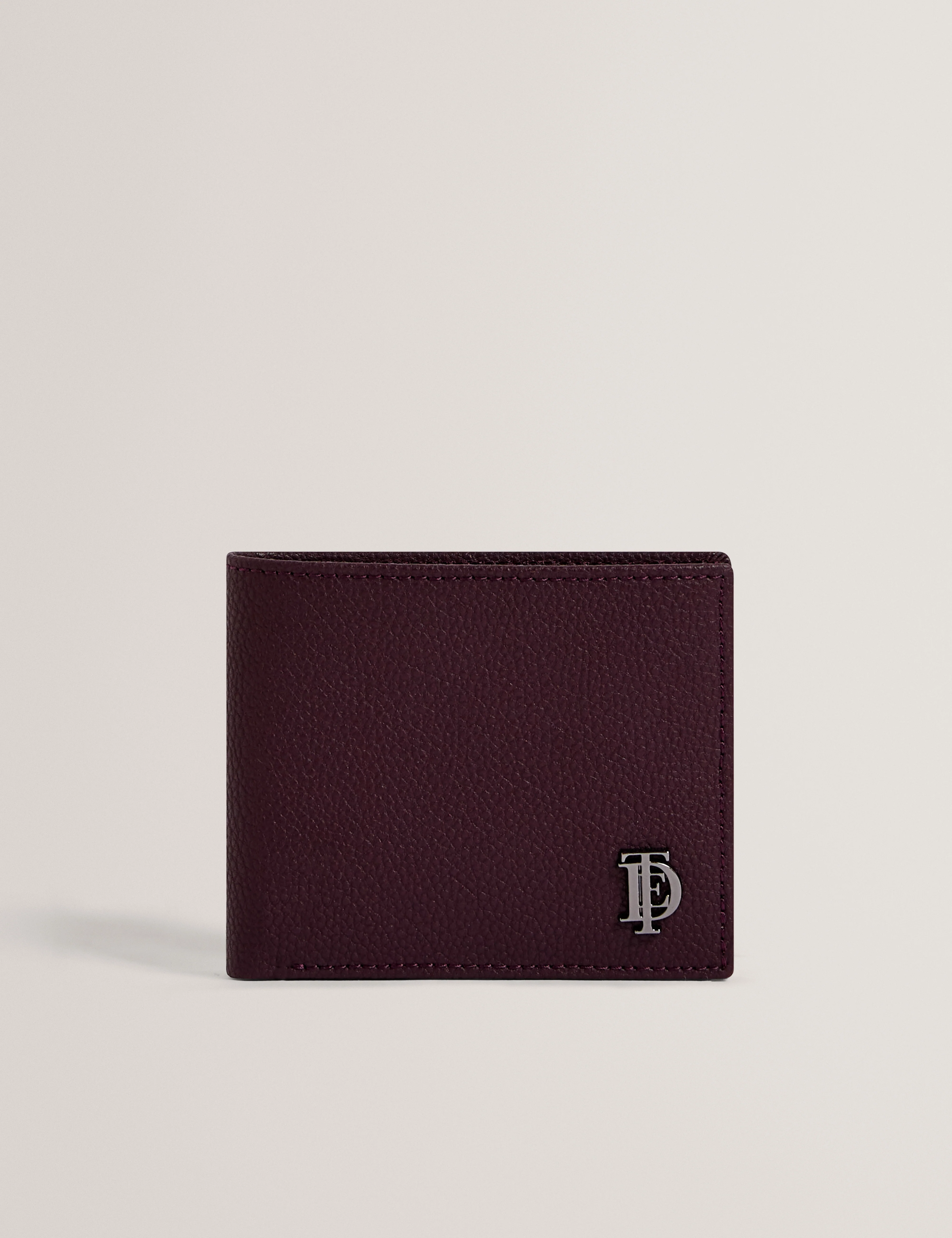 Pailin Pebbled Leather Wallet Oxblood