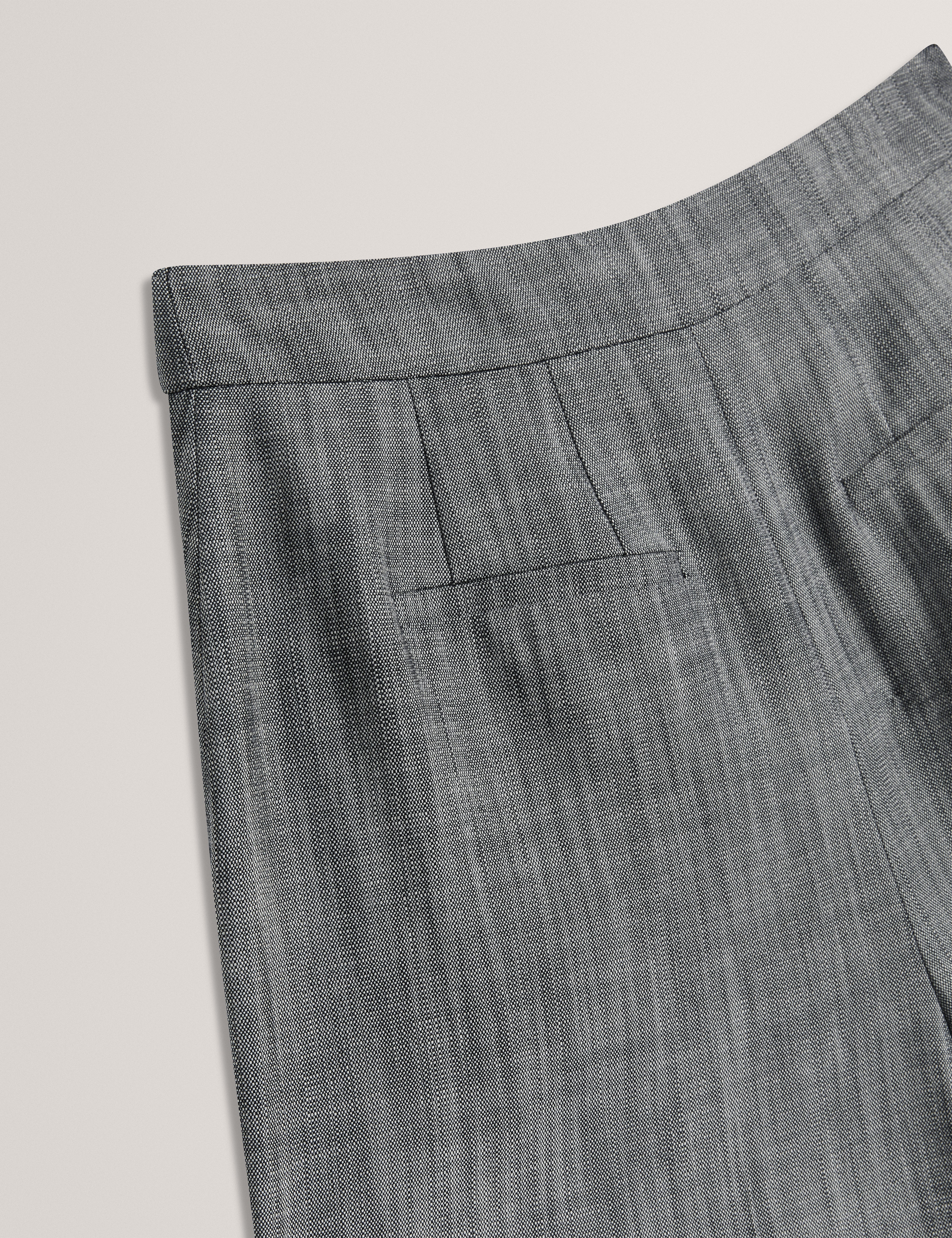 Peyat Tailored Wide Leg Trouser Black - Image 3