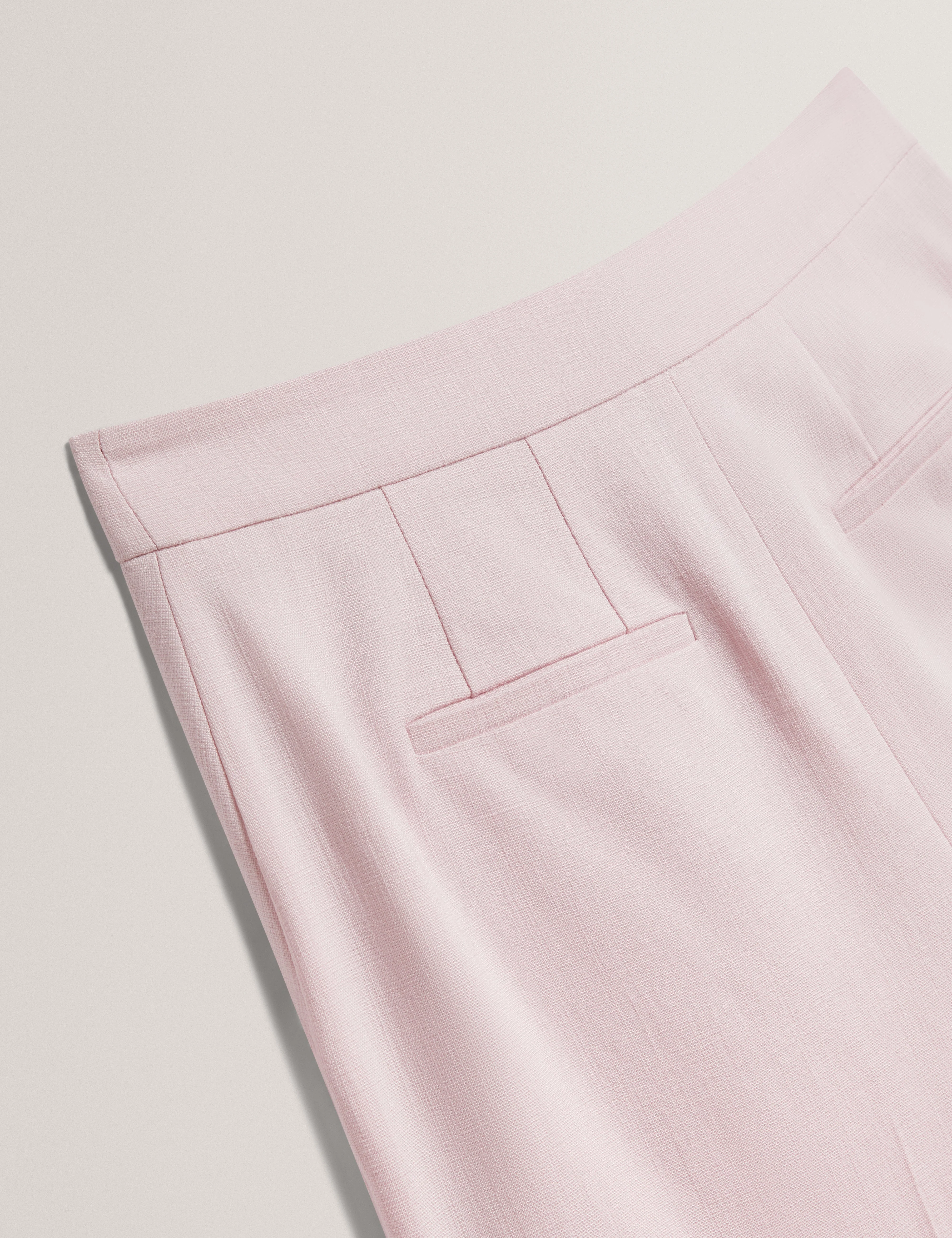Peyat Tailored Wide Leg Trouser Lt-Pink - Image 3