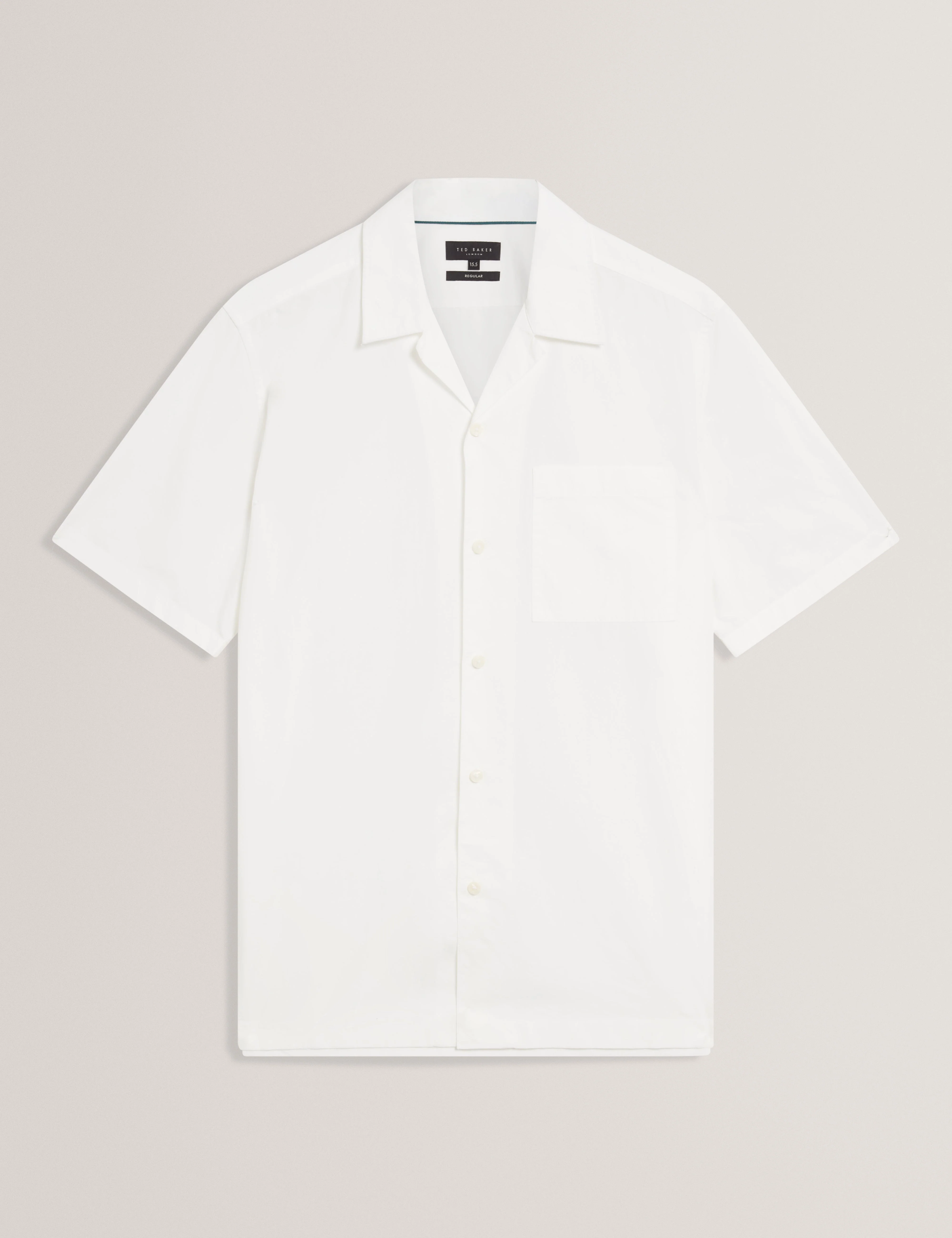 Radclyf Ss Poplin Shirt White - Image 8