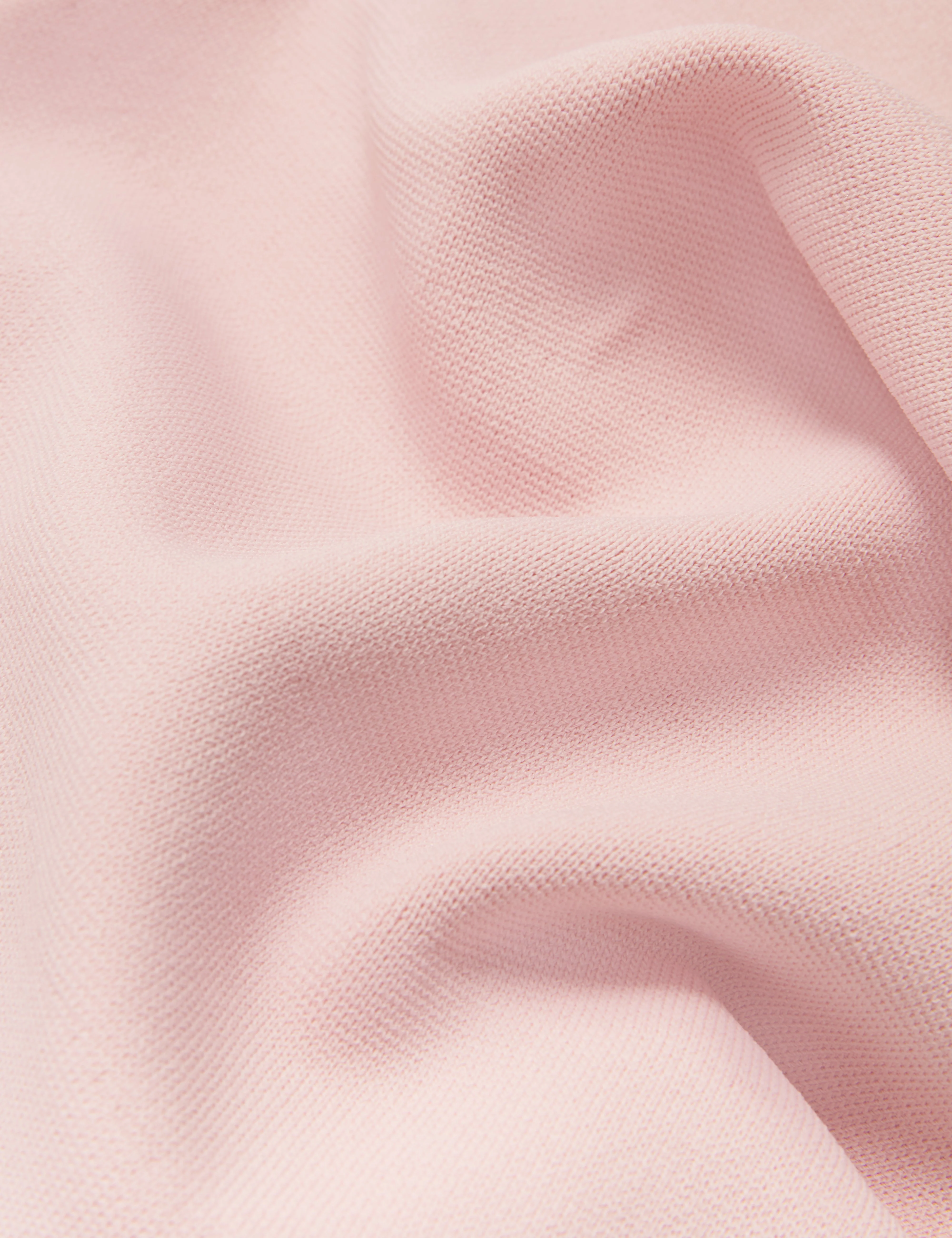 Receda Short Sleeve Knit Midi Dress Pink - Image 6