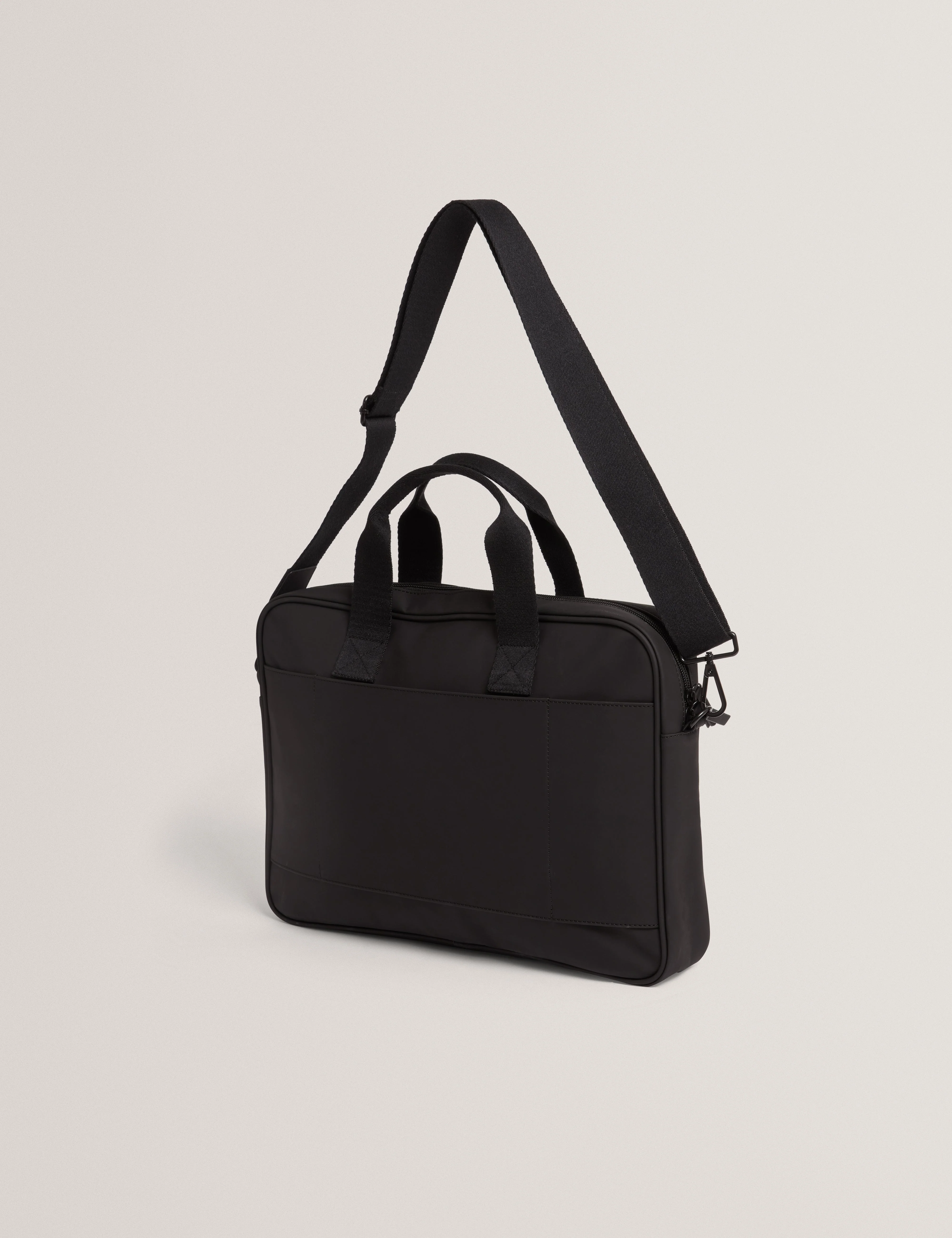 Rylies Rubberised Pu Document Bag Black - Image 4