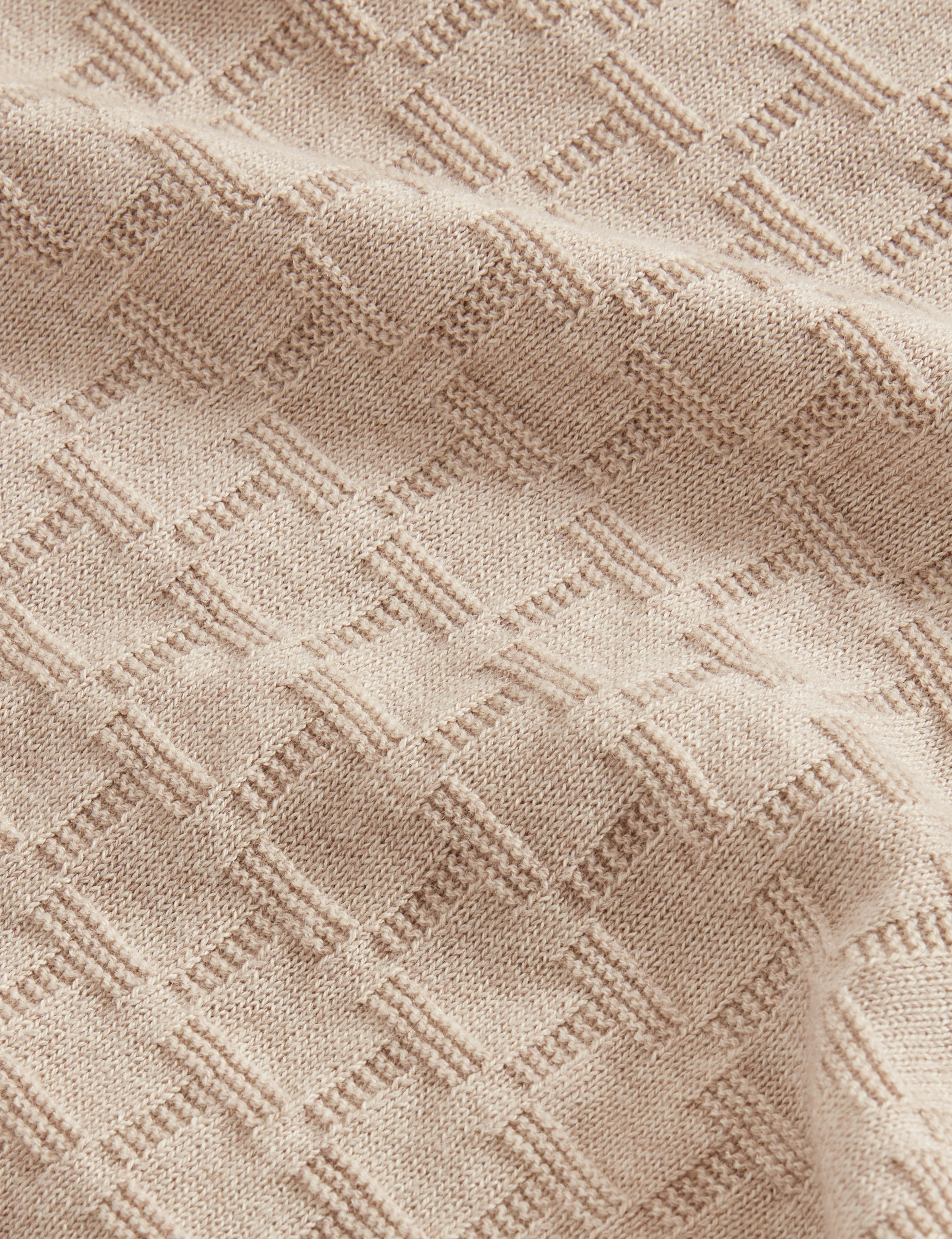 Sainsy T Stitch Crew Neck Natural - Image 3