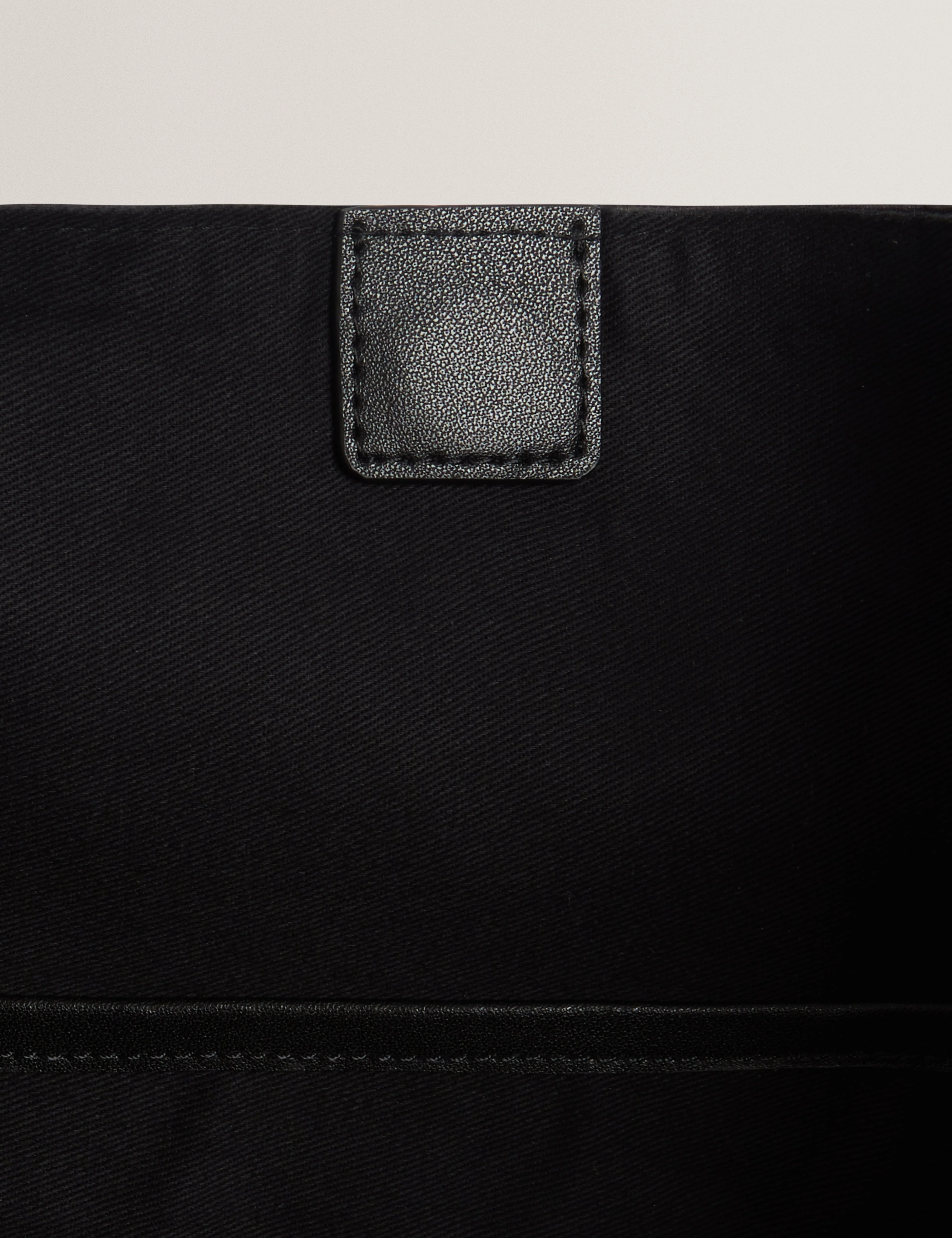 Sateeyn Satin Scarf Shoulder Bag Black - Image 7