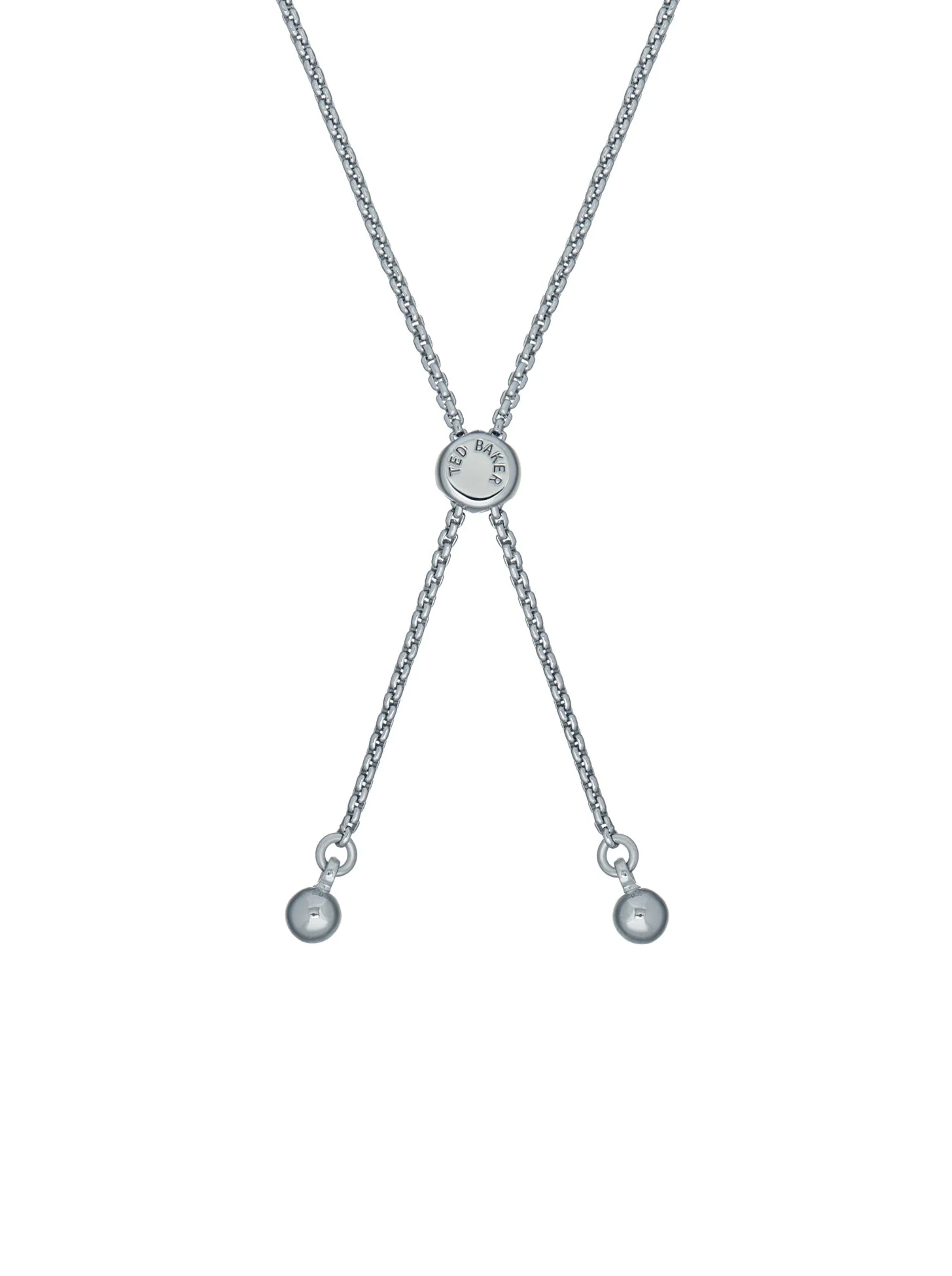 Soleta Solitaire Sparkle Crystal Adjust Silver - Image 2