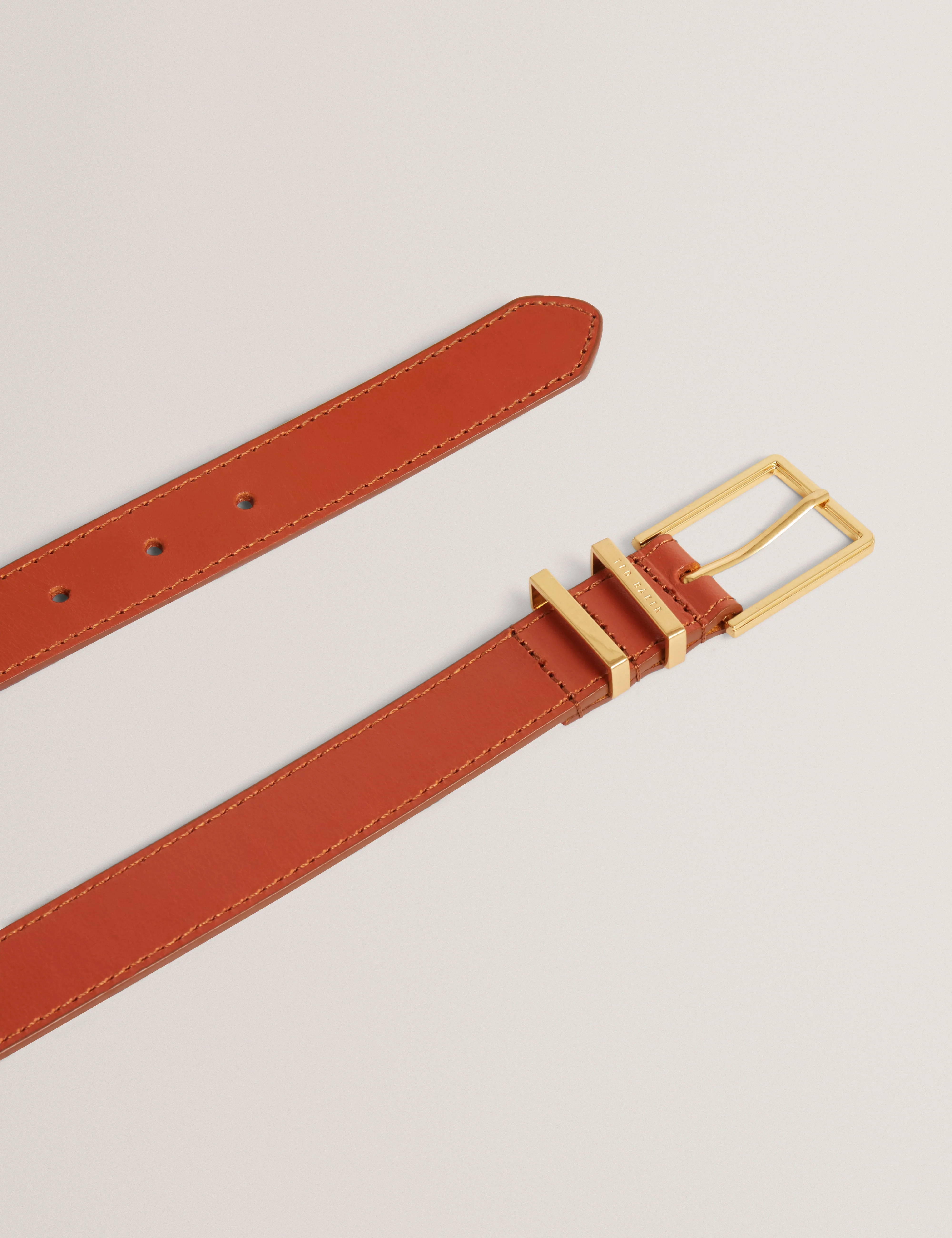 Taleigh Leather Belt Tan - Image 2