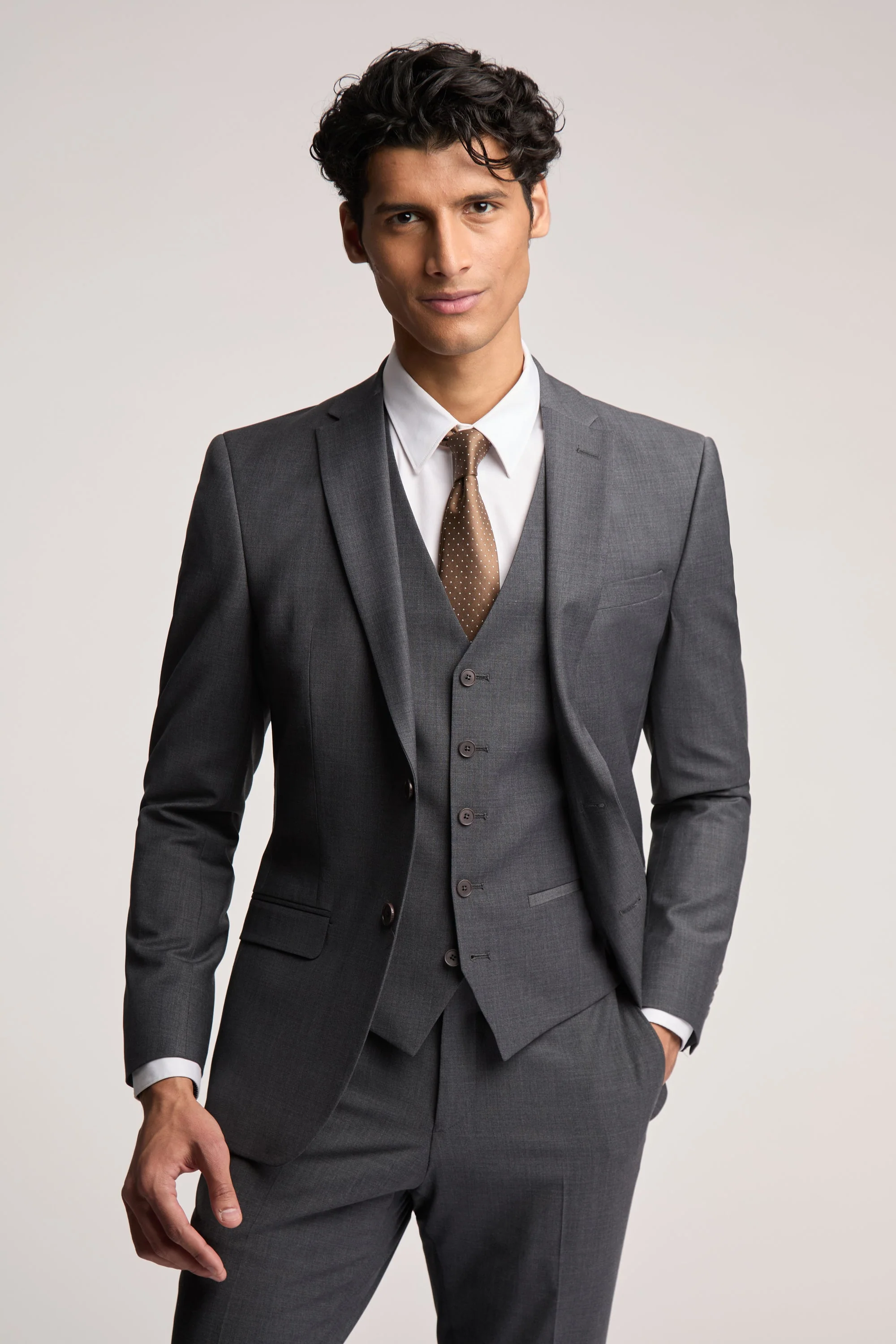 Charcoal Panama Jacket Charcoal