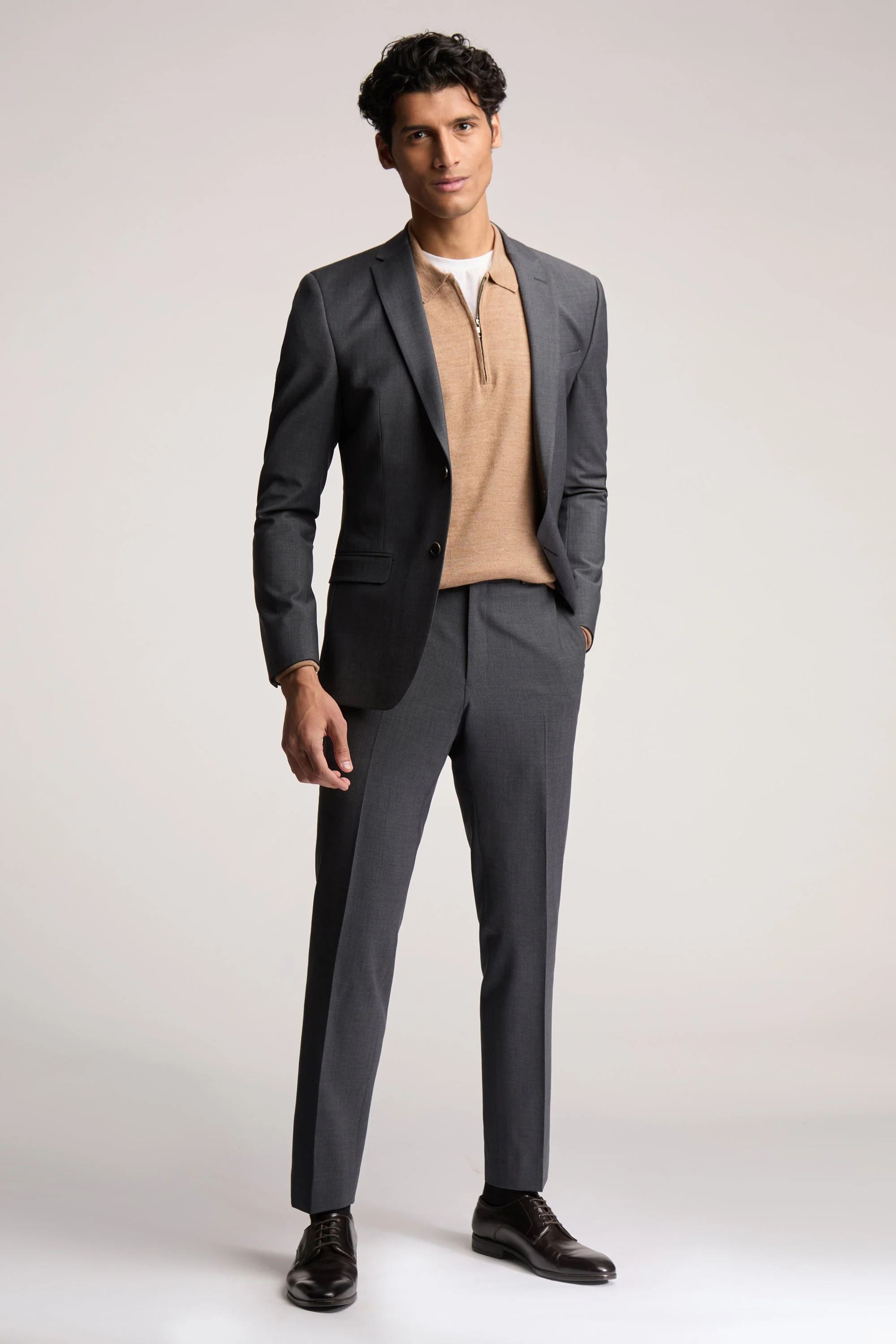 Charcoal Panama Jacket Charcoal - Image 5